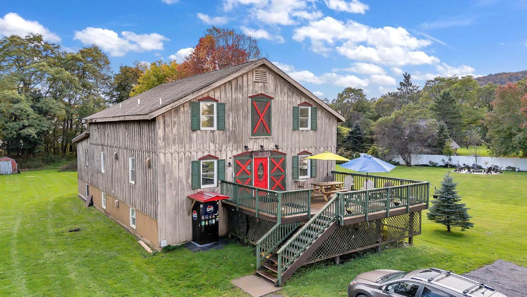 Property building in Timberline Lodge