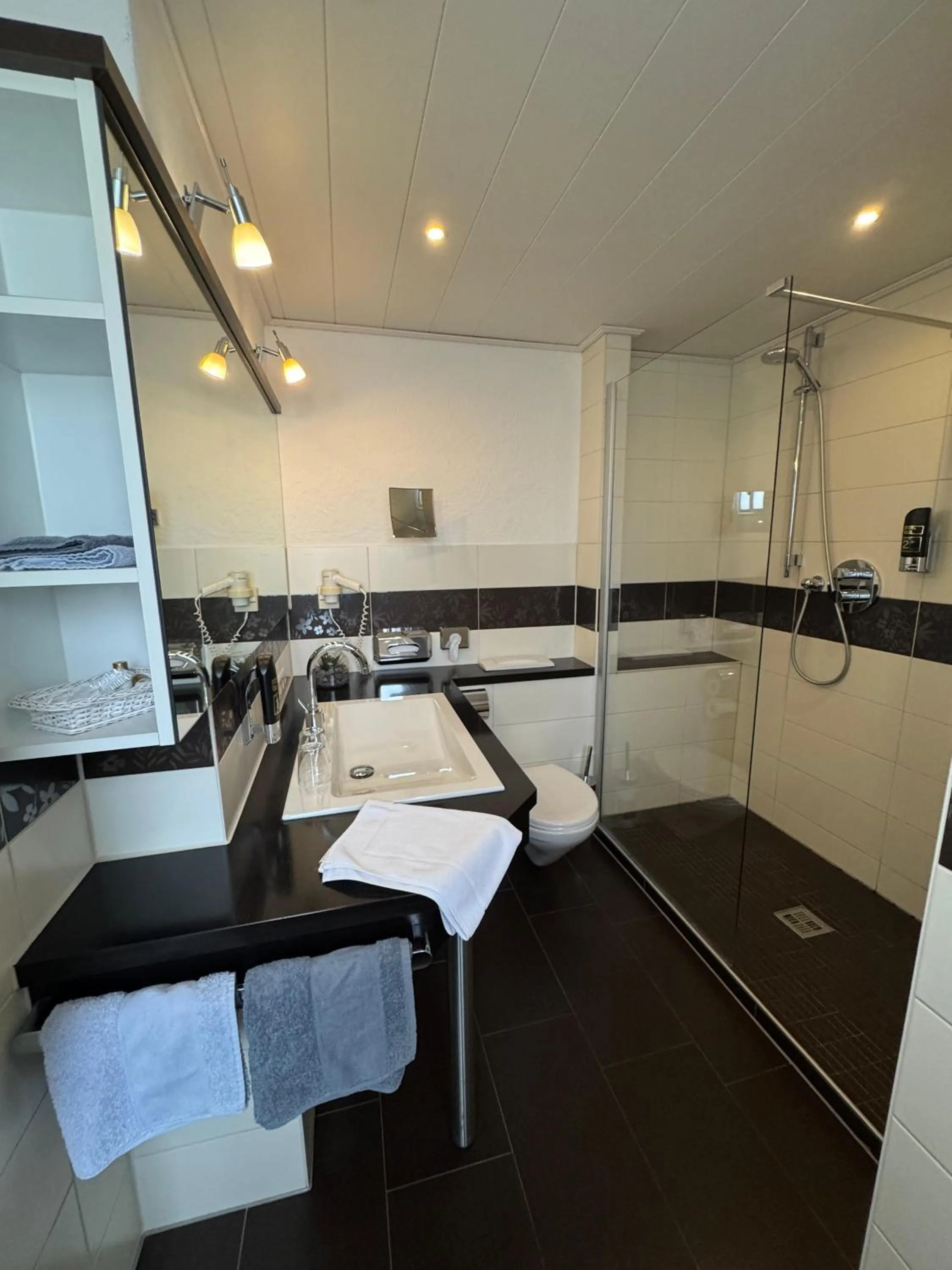 Bathroom, Bed in Engemann Kurve