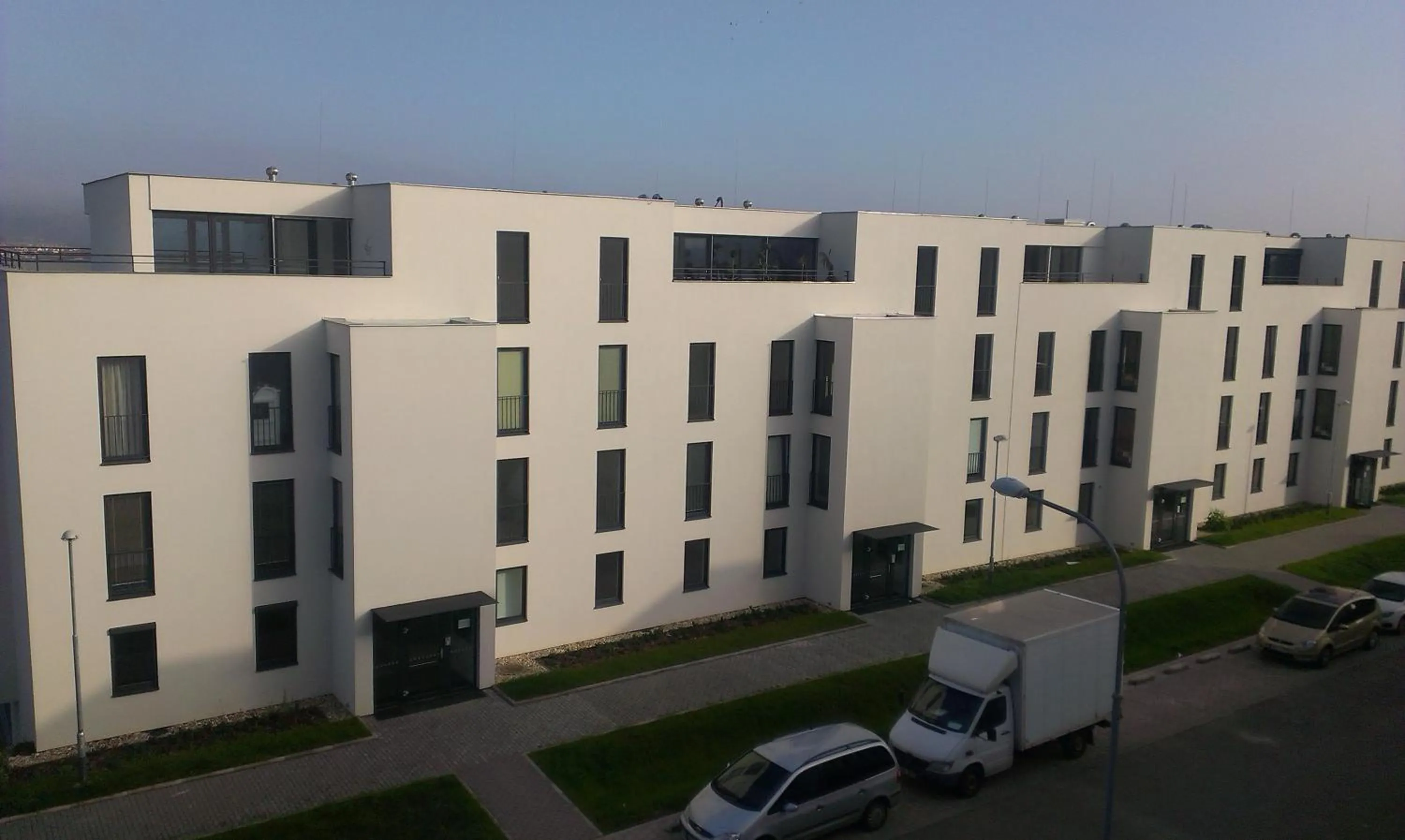 Facade/entrance in Alfa Panorama Brno