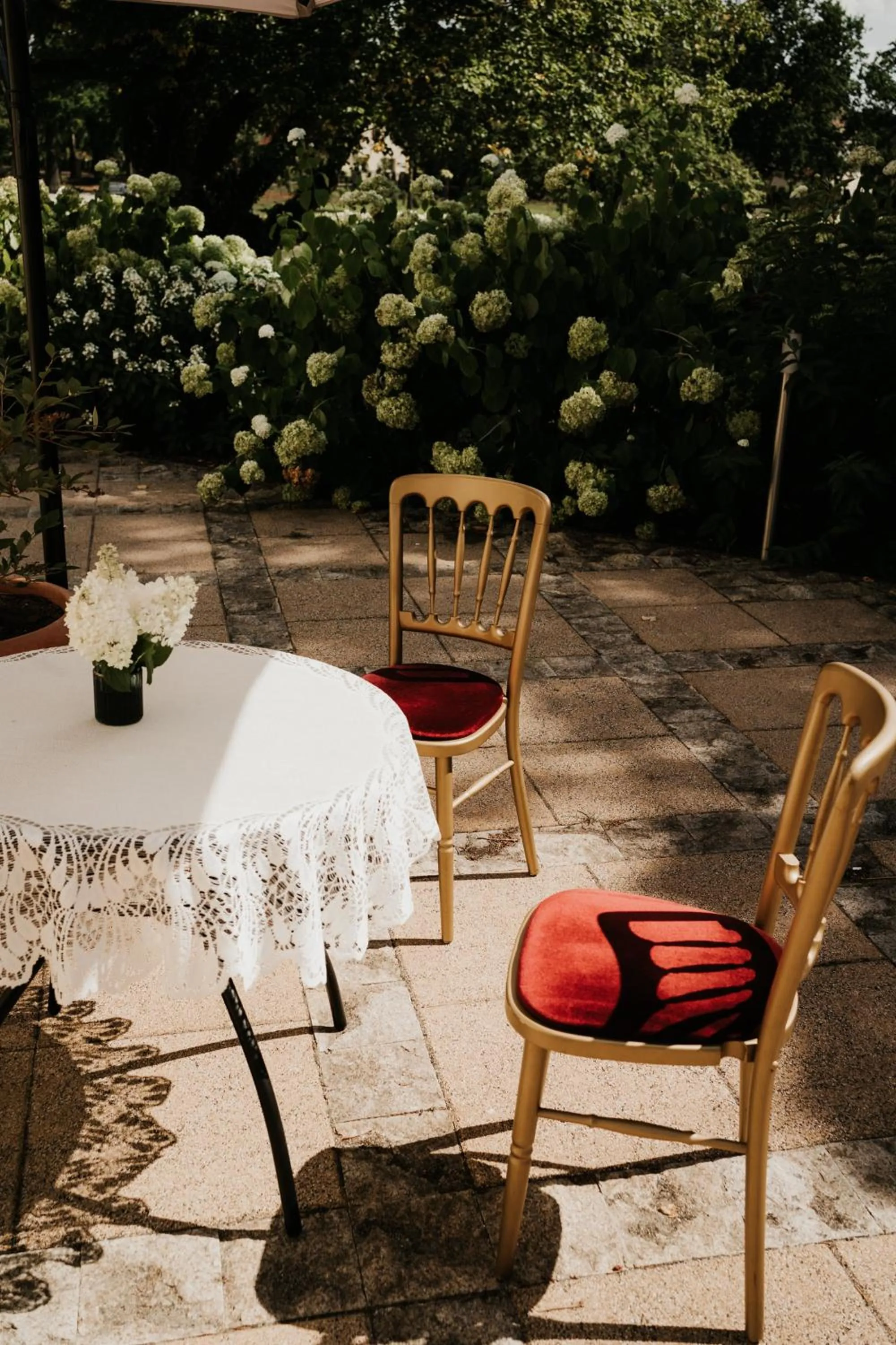 Patio in Pałac Bogaczów - noclegi - restauracja - przyjęcia