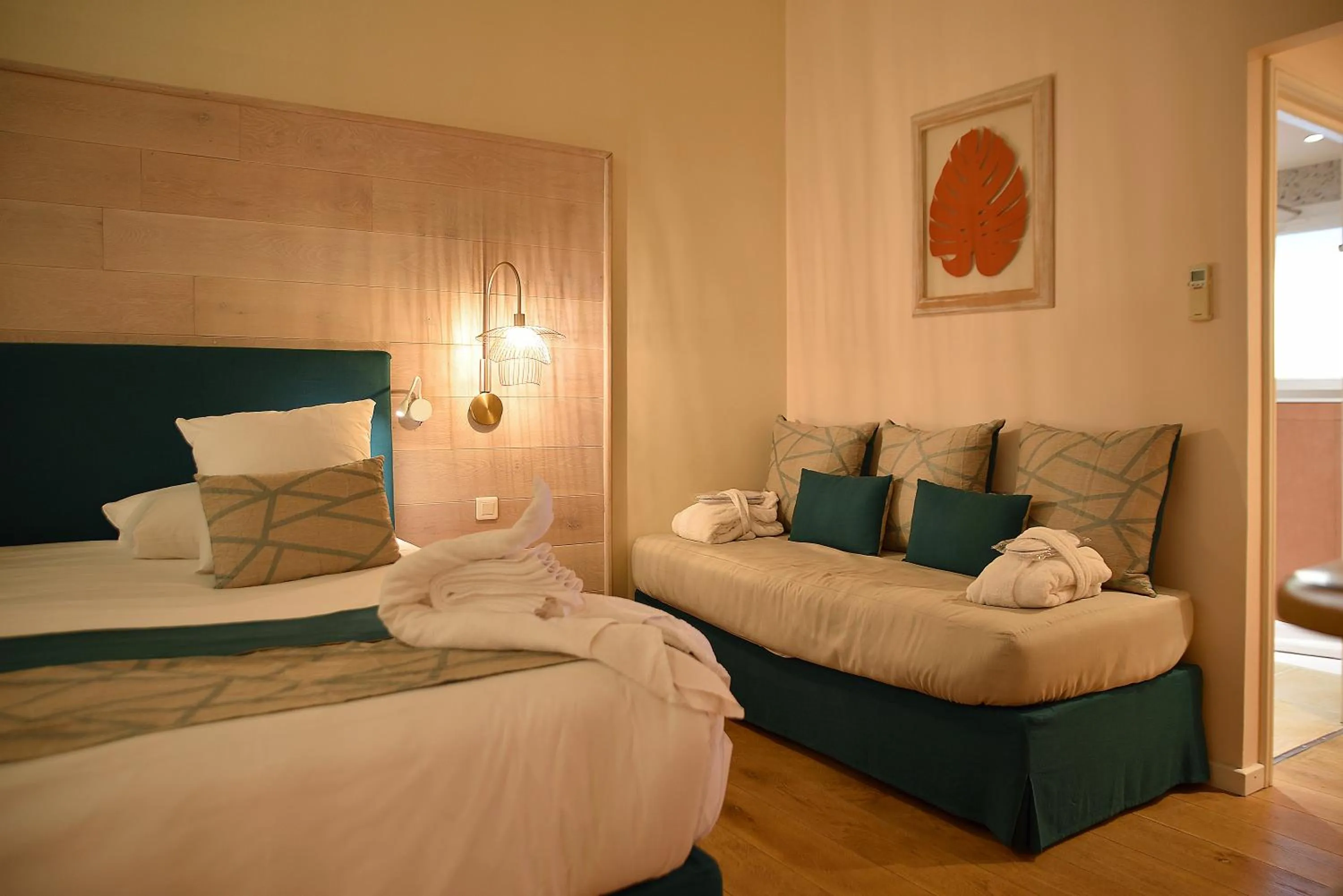 Bed in Hôtel Alivi Di Santa Giulia