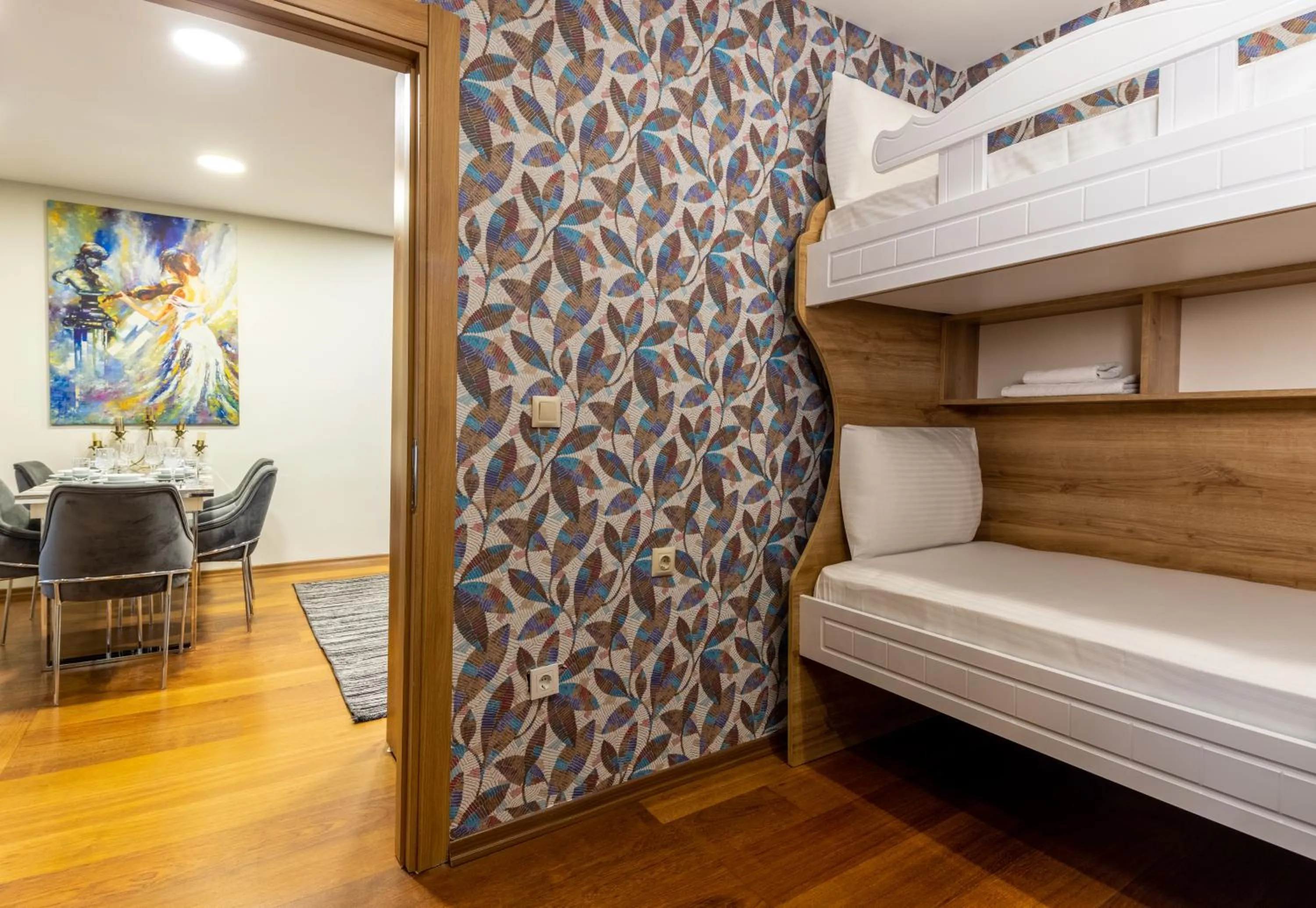 Bed in BayMari Suites Plus Florya