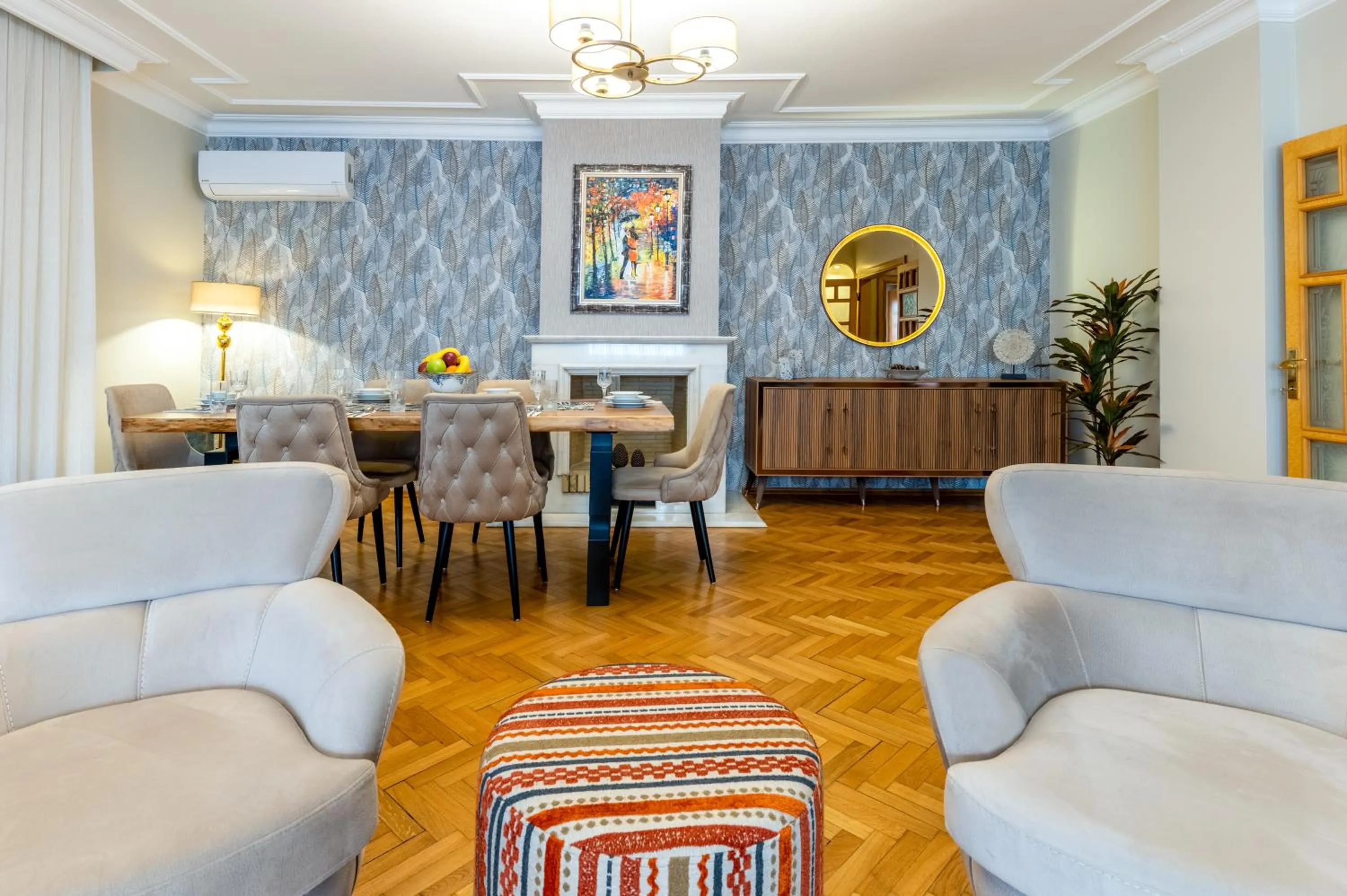 Living room in BayMari Suites Plus Florya