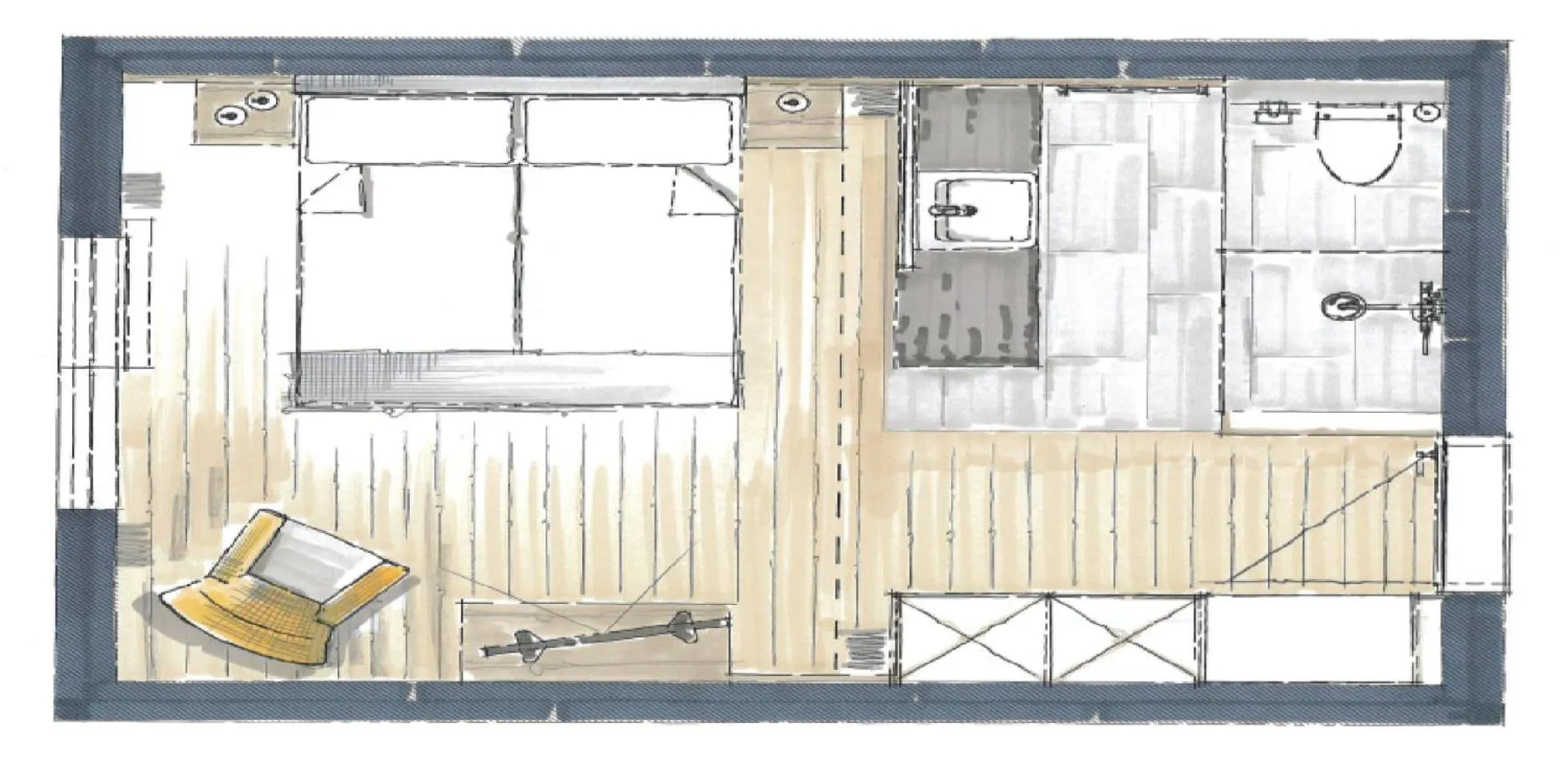 Floor plan in die HOCHKÖNIGIN - Mountain Resort