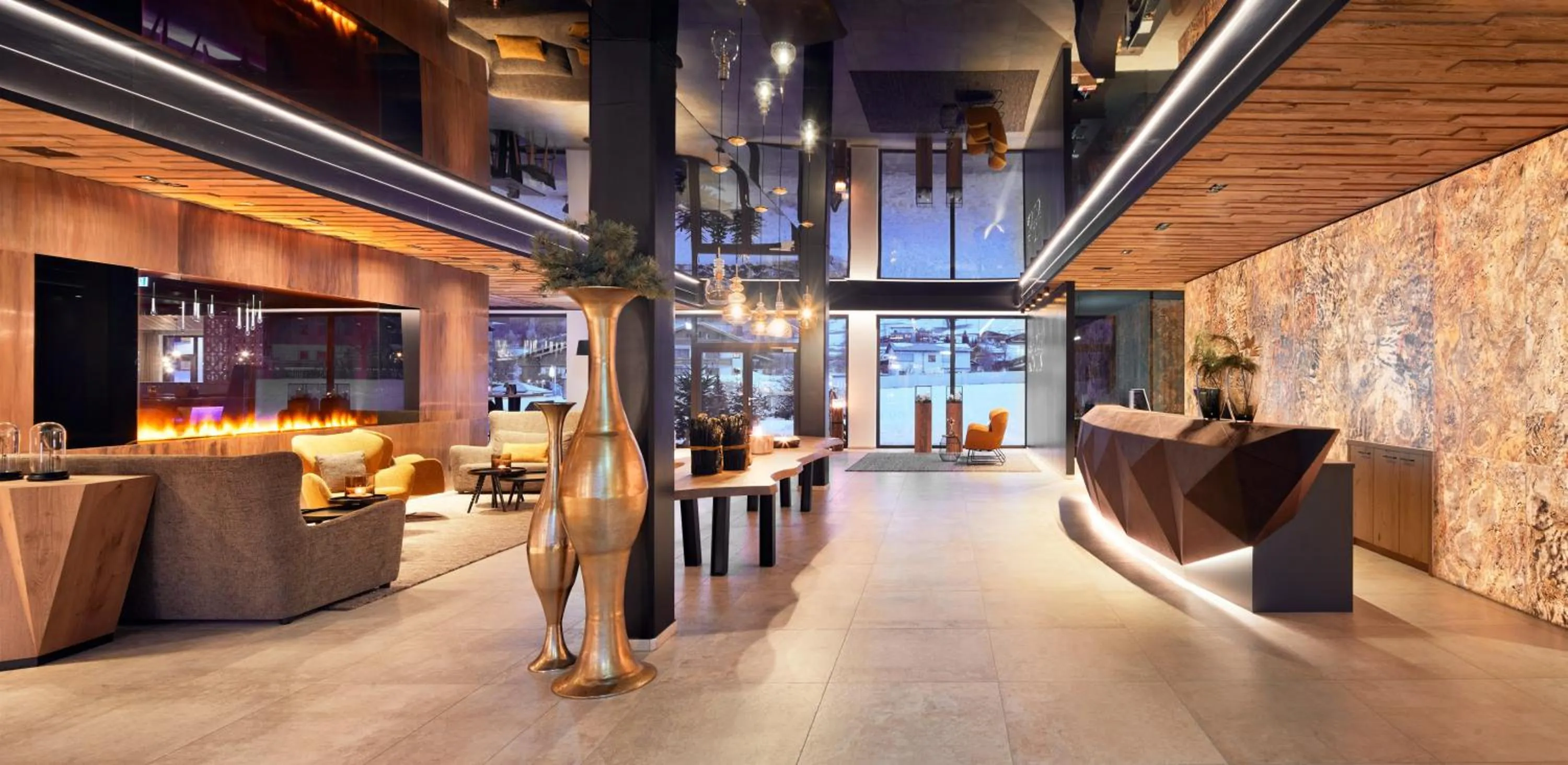 Lobby or reception in die HOCHKÖNIGIN - Mountain Resort