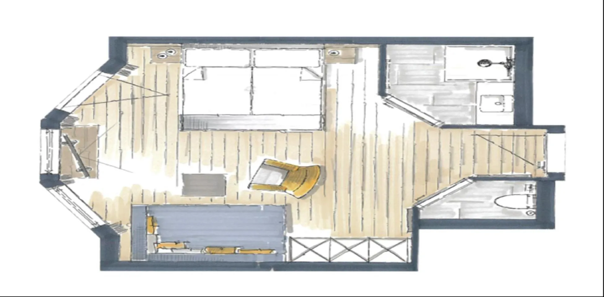 Floor plan in die HOCHKÖNIGIN - Mountain Resort
