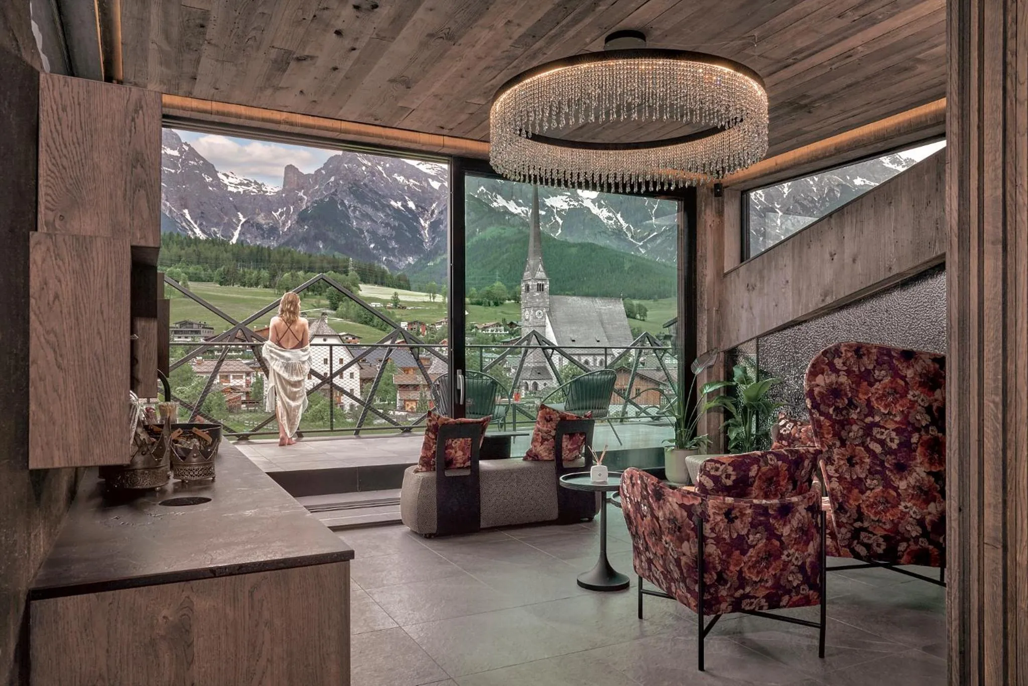 Spa and wellness centre/facilities in die HOCHKÖNIGIN - Mountain Resort