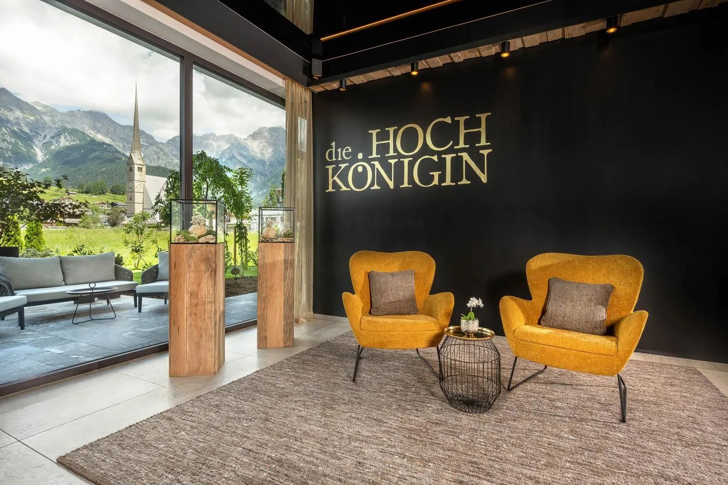 Communal lounge/ TV room in die HOCHKÖNIGIN - Mountain Resort