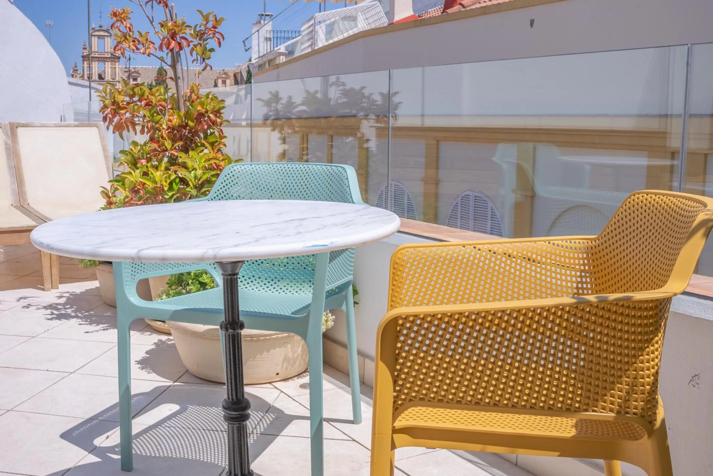 Balcony/Terrace in Casa Bailen Sevilla