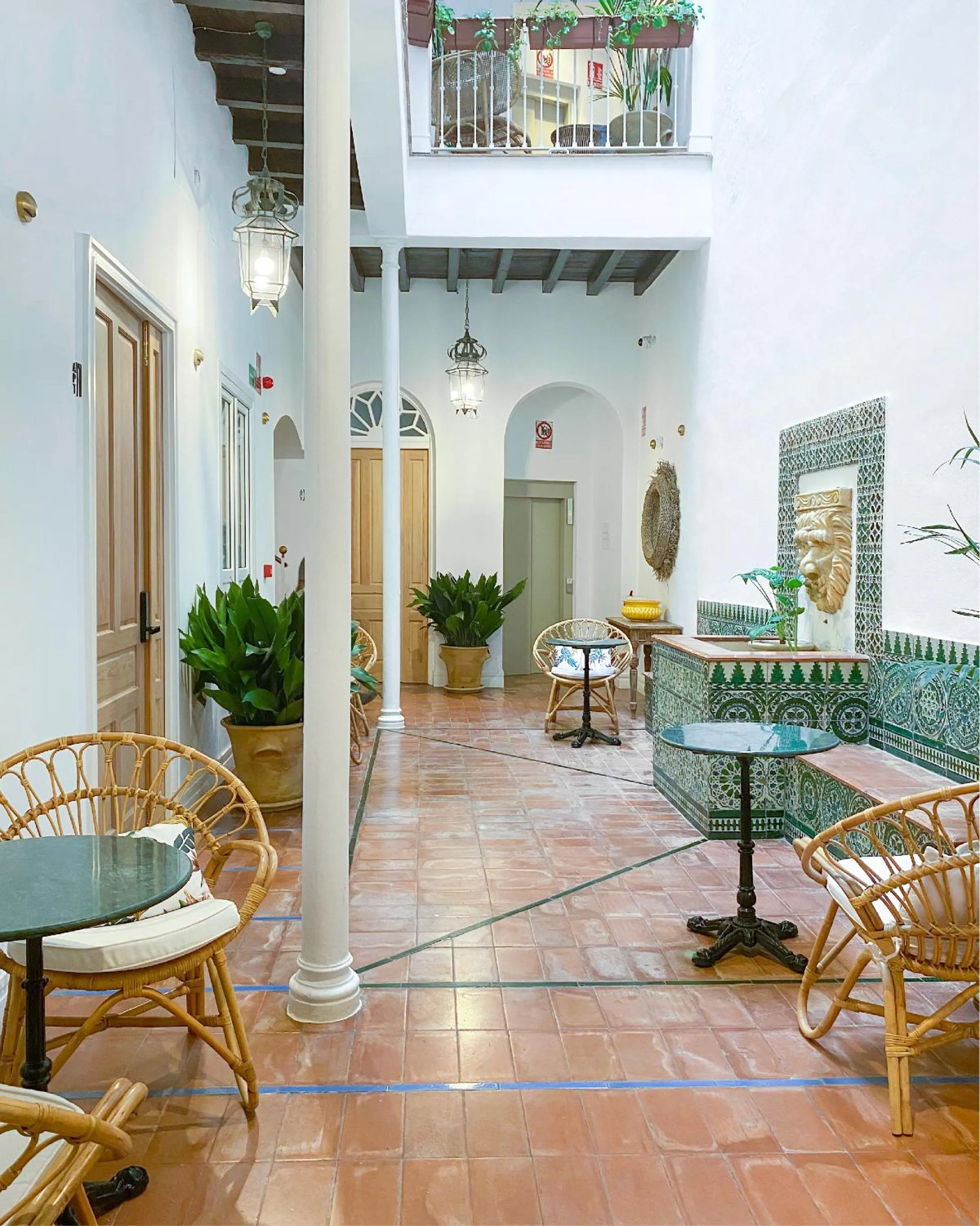 Patio in Casa Bailen Sevilla