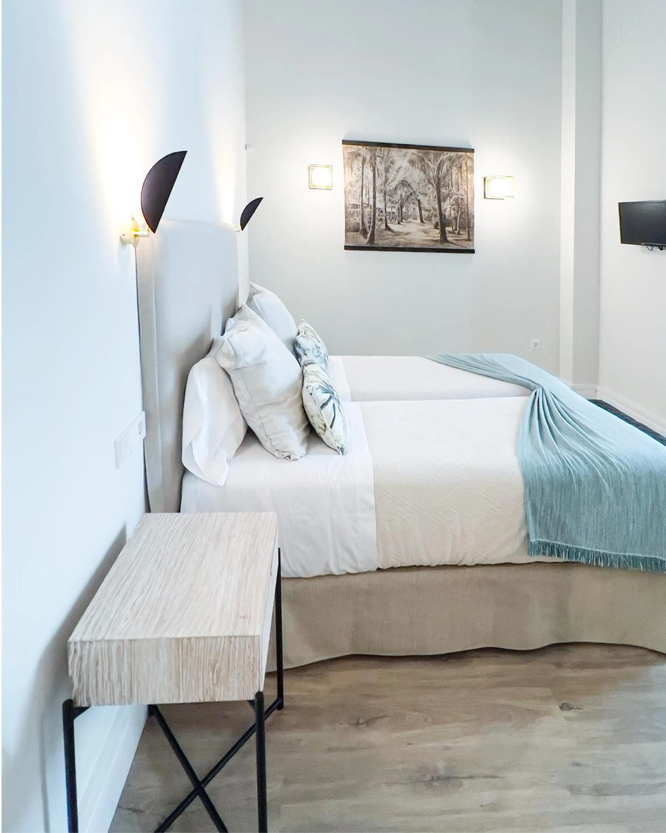 Bed in Casa Bailen Sevilla