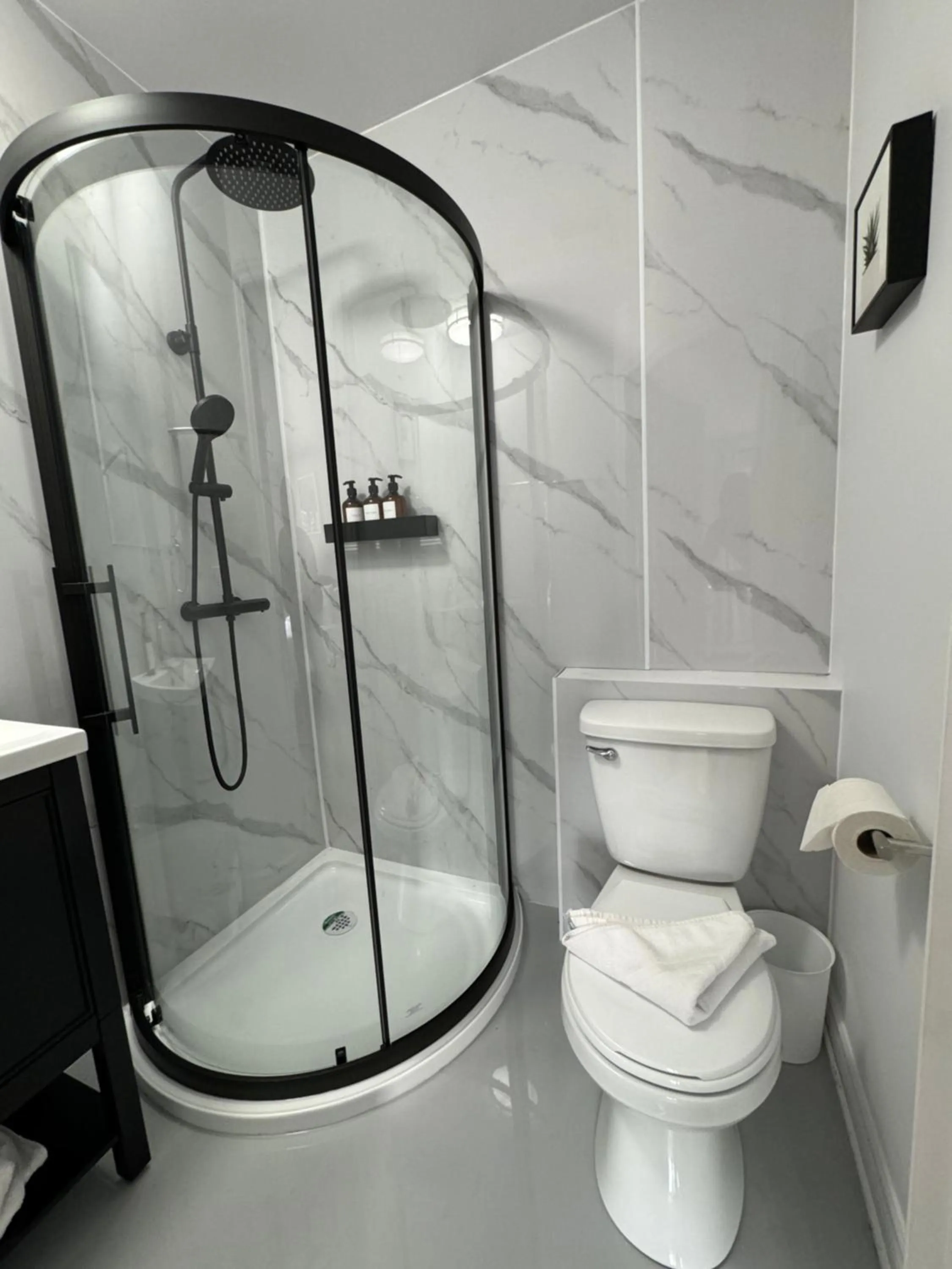 Toilet in Le 900 Tremblant Inn Café and Bistro