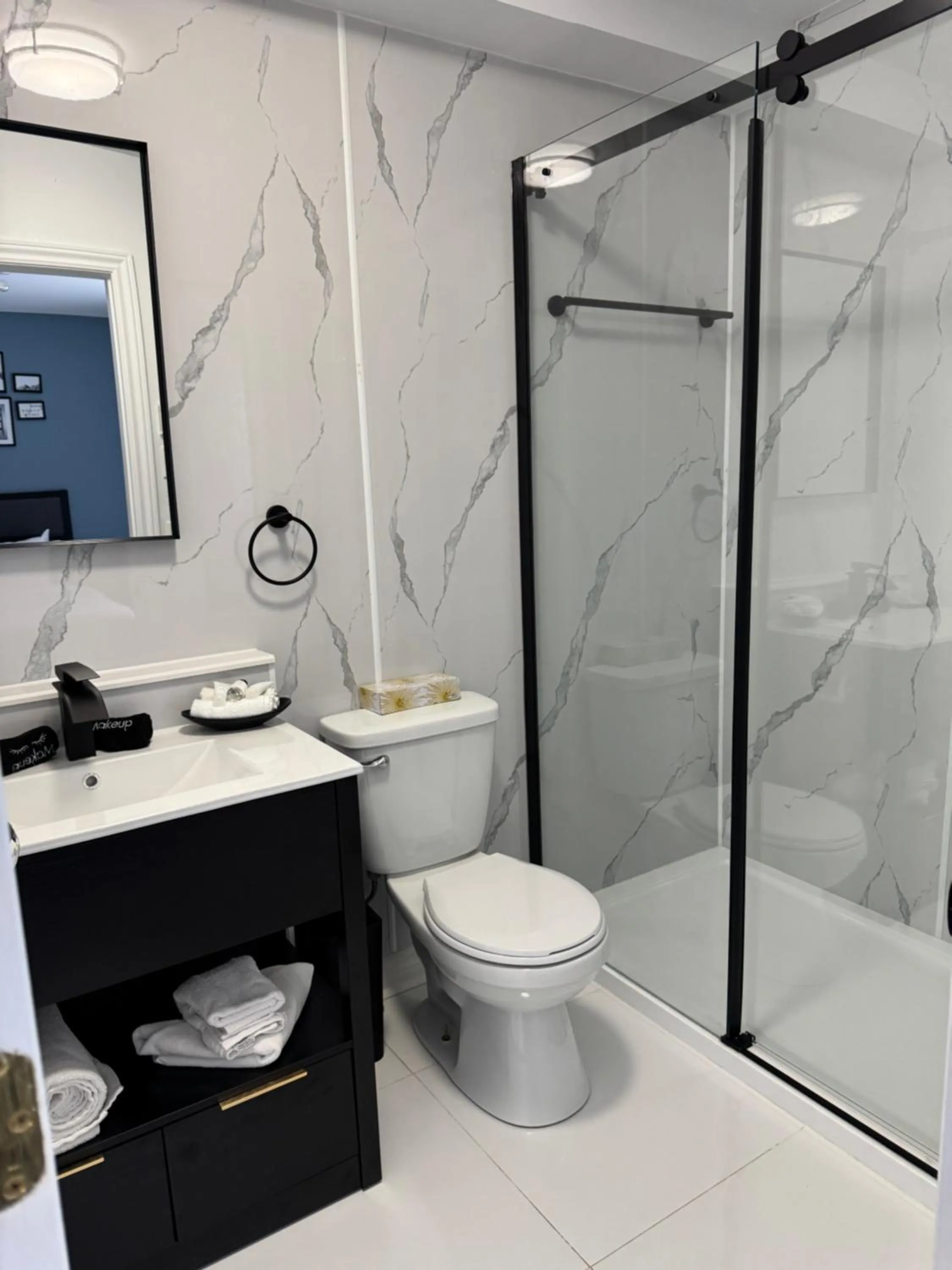 Toilet in Le 900 Tremblant Inn Café and Bistro