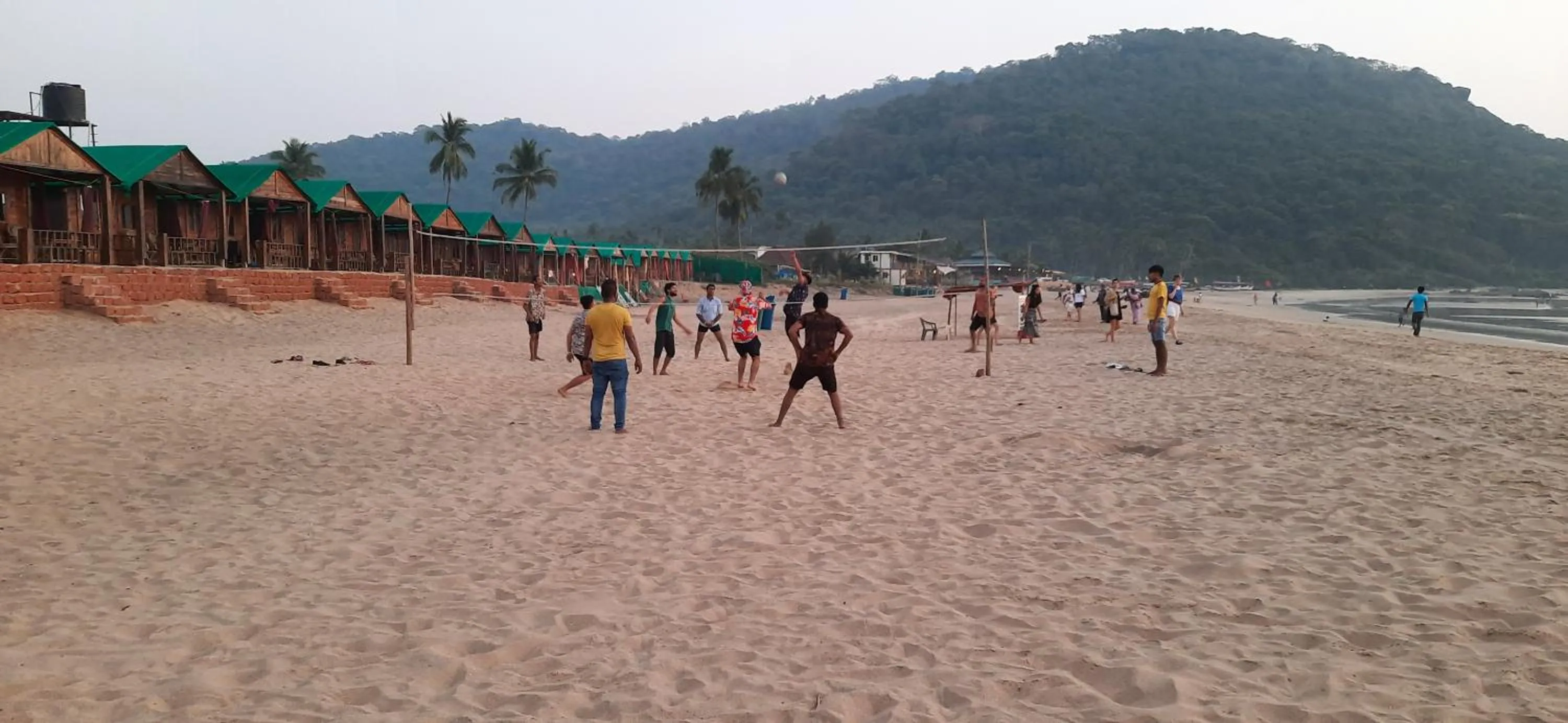 Natural landscape in Saxony Beach Huts