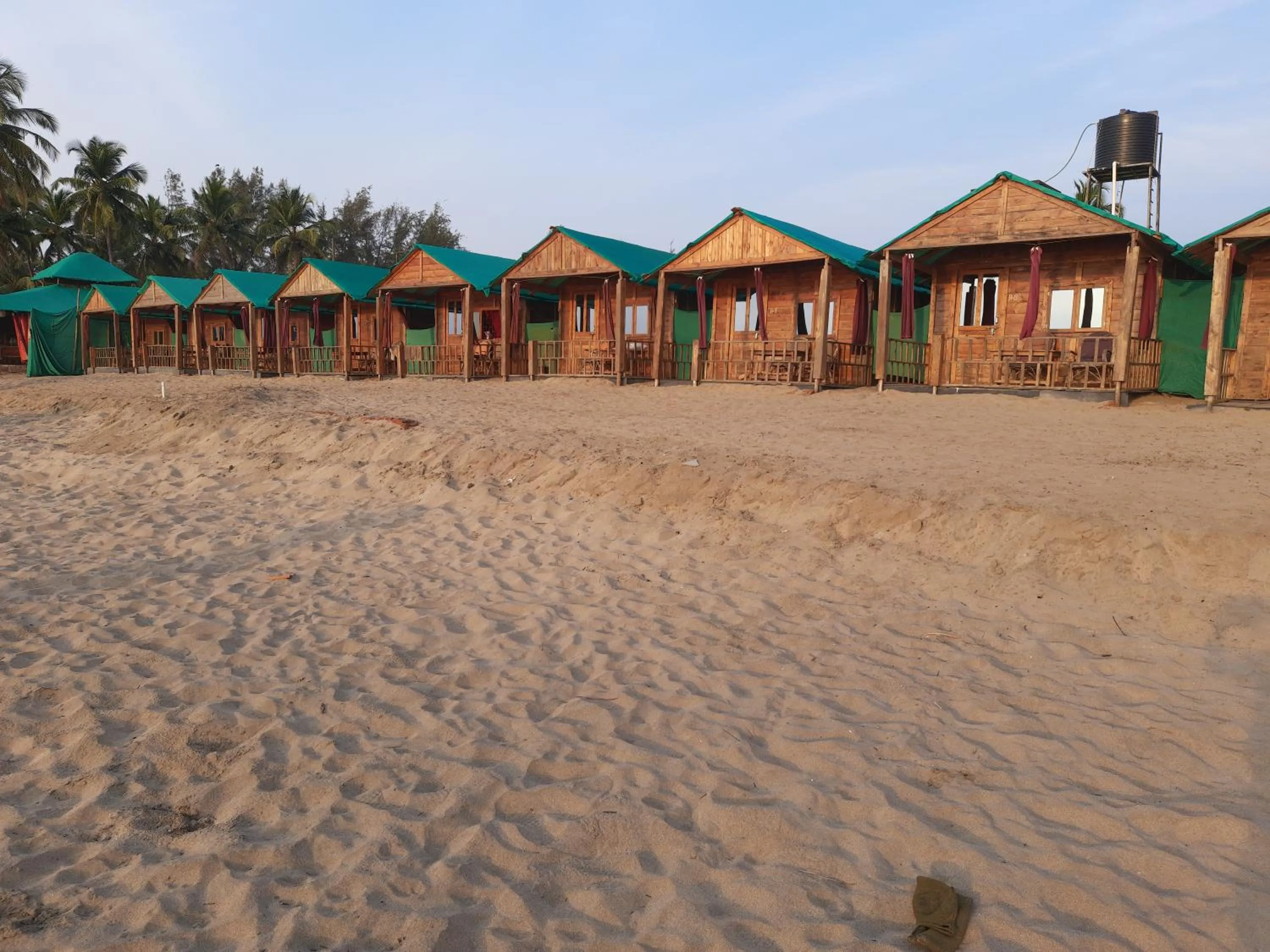 Property building in Saxony Beach Huts