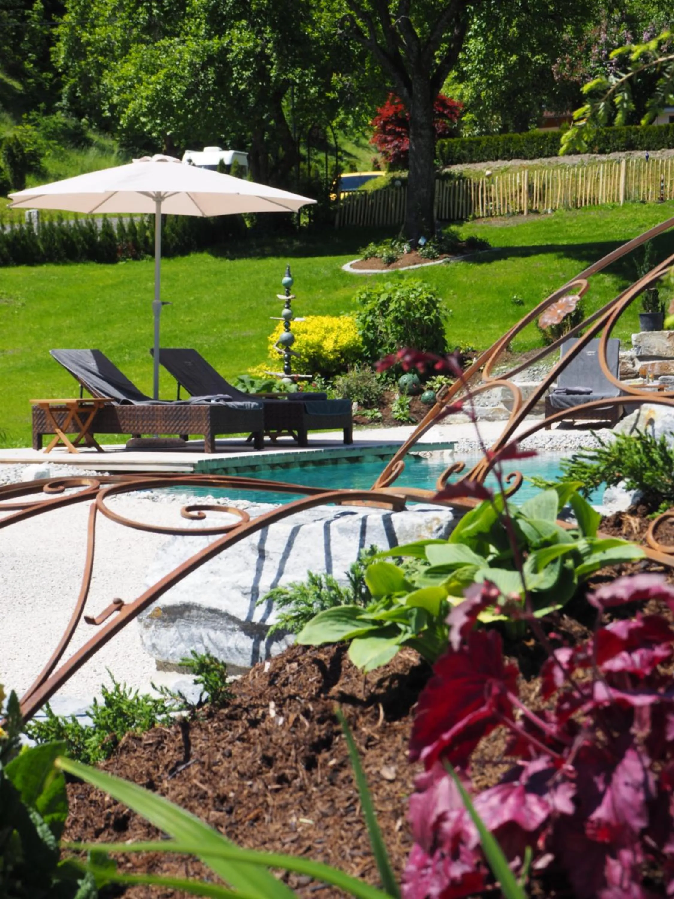 Pool view in Boutique Hotel Martha