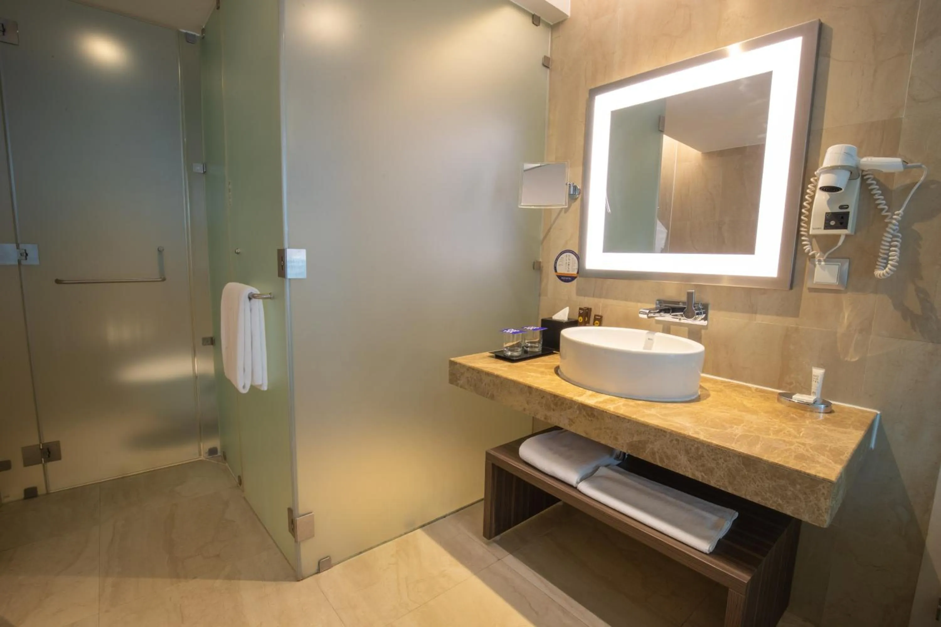 Bathroom in Novotel Pune Viman Nagar Road