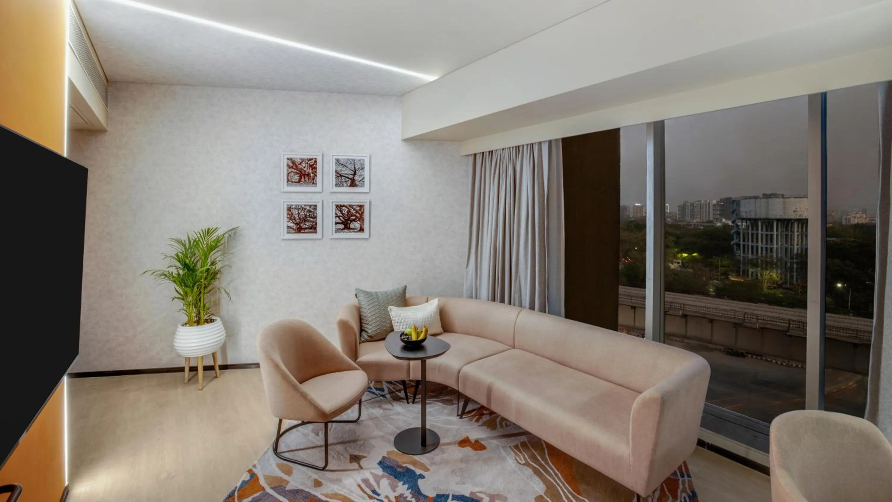 Living room in Novotel Pune Viman Nagar Road