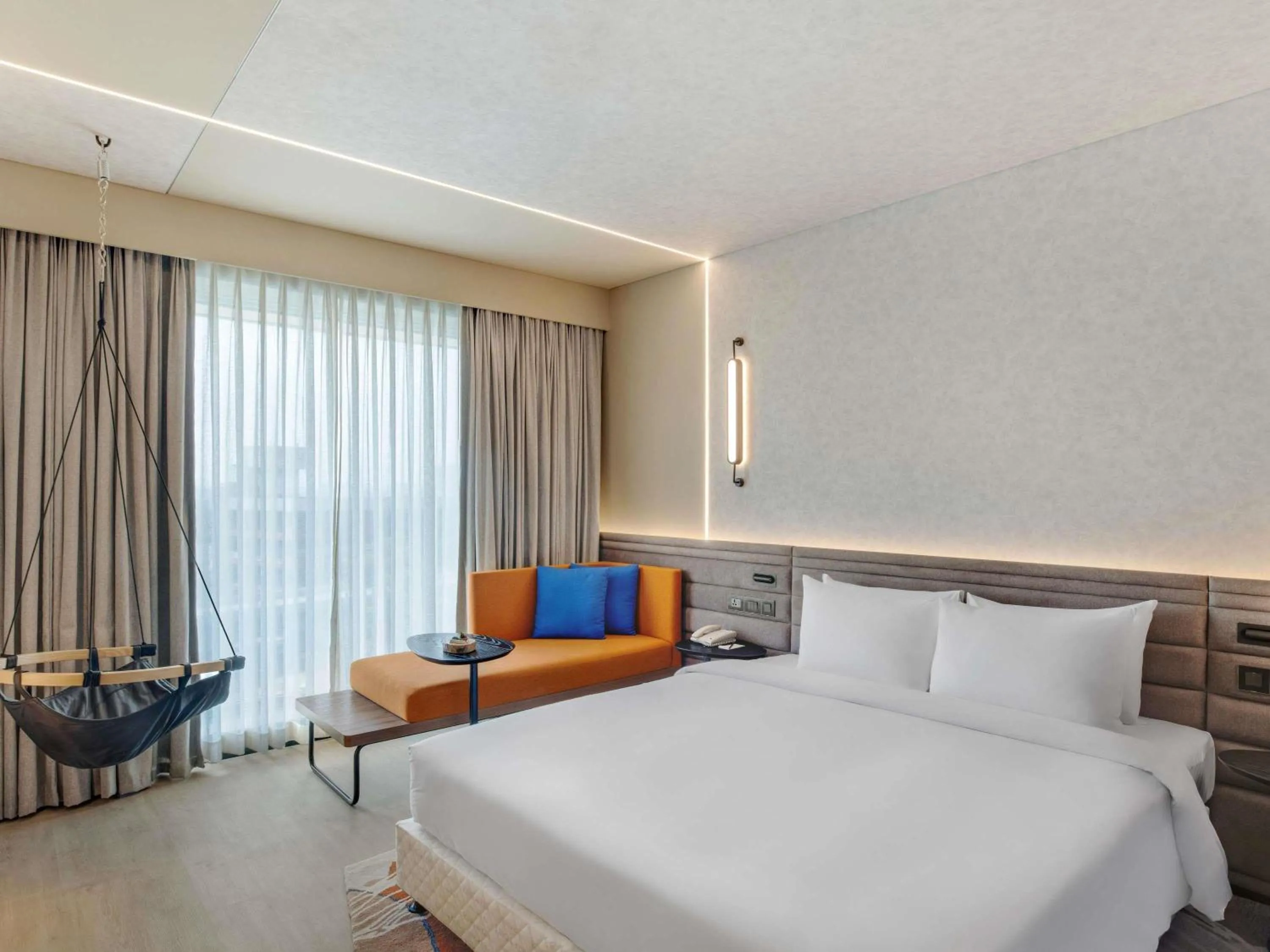 Bedroom, Bed in Novotel Pune Viman Nagar Road