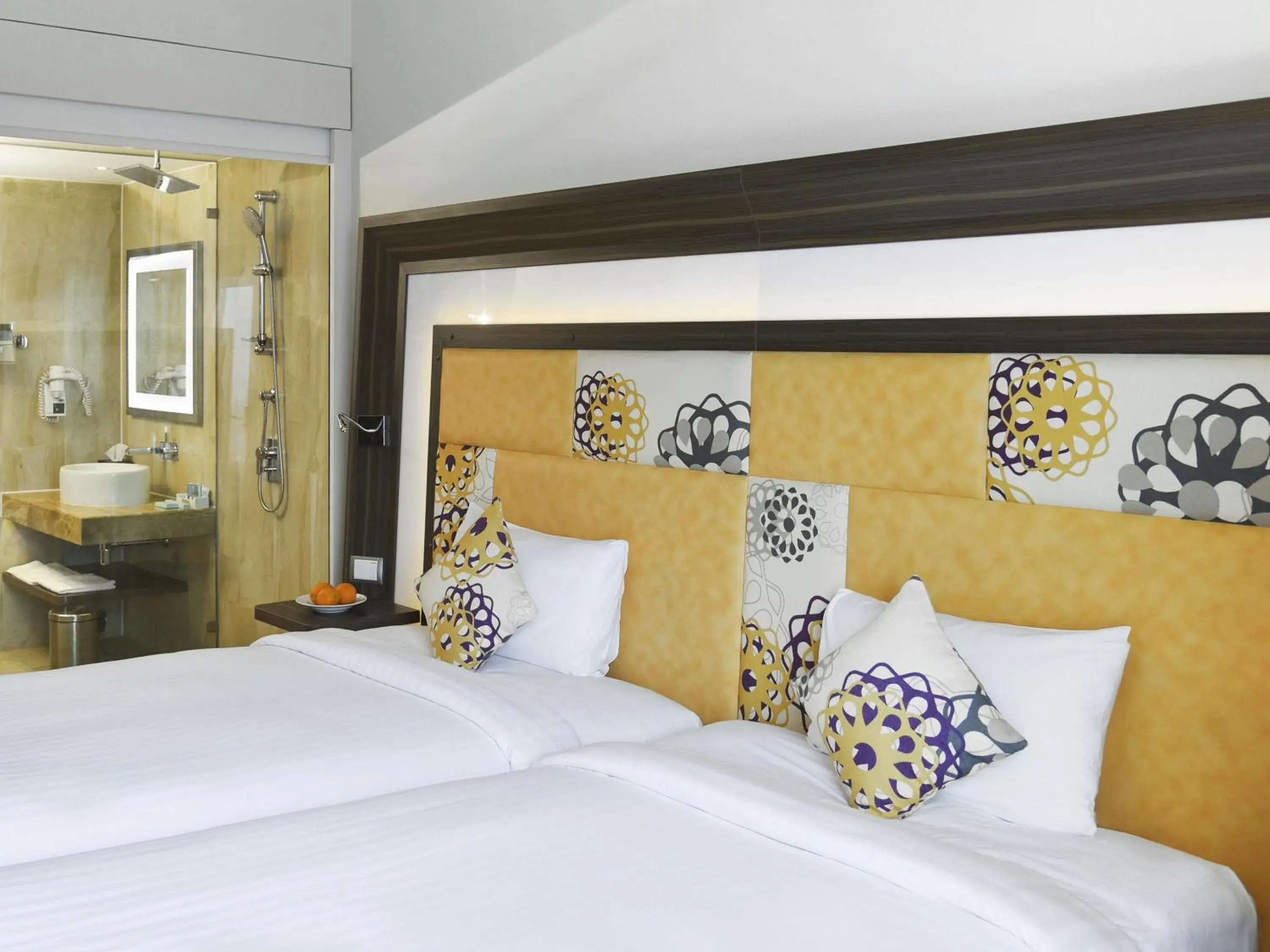 Deluxe Twin Room with 20% discount on Food and Soft Beverage - single occupancy in Novotel Pune Viman Nagar Road Deluxe Twin Room with 20% discount on Food and Soft Beverage - single occupancy in Novotel Pune Viman Nagar Road