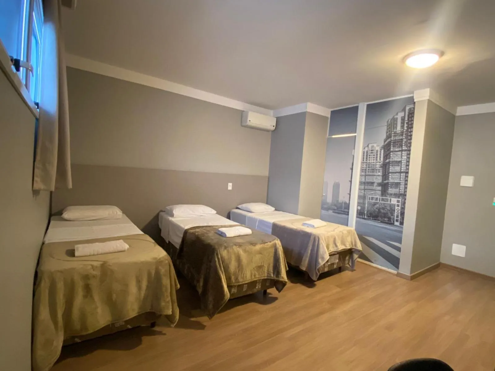 Photo of the whole room, Bed in Hotel PrimeInn