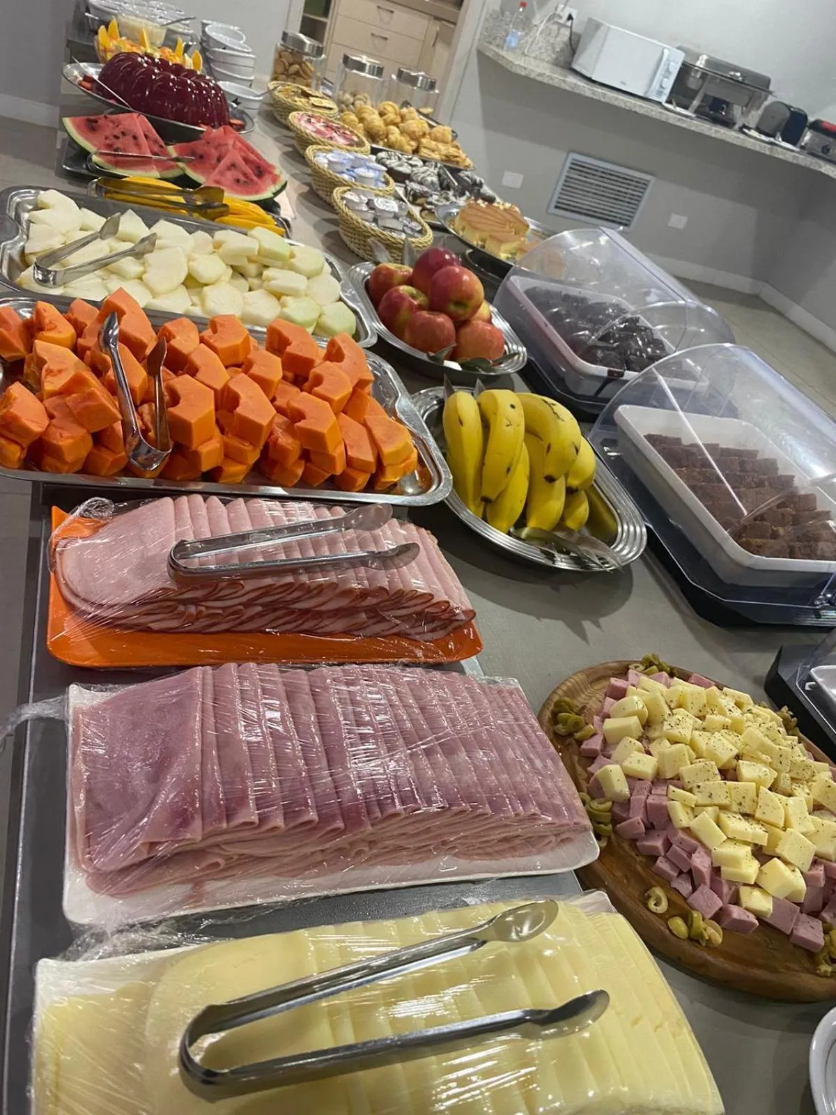 Buffet breakfast in Hotel PrimeInn