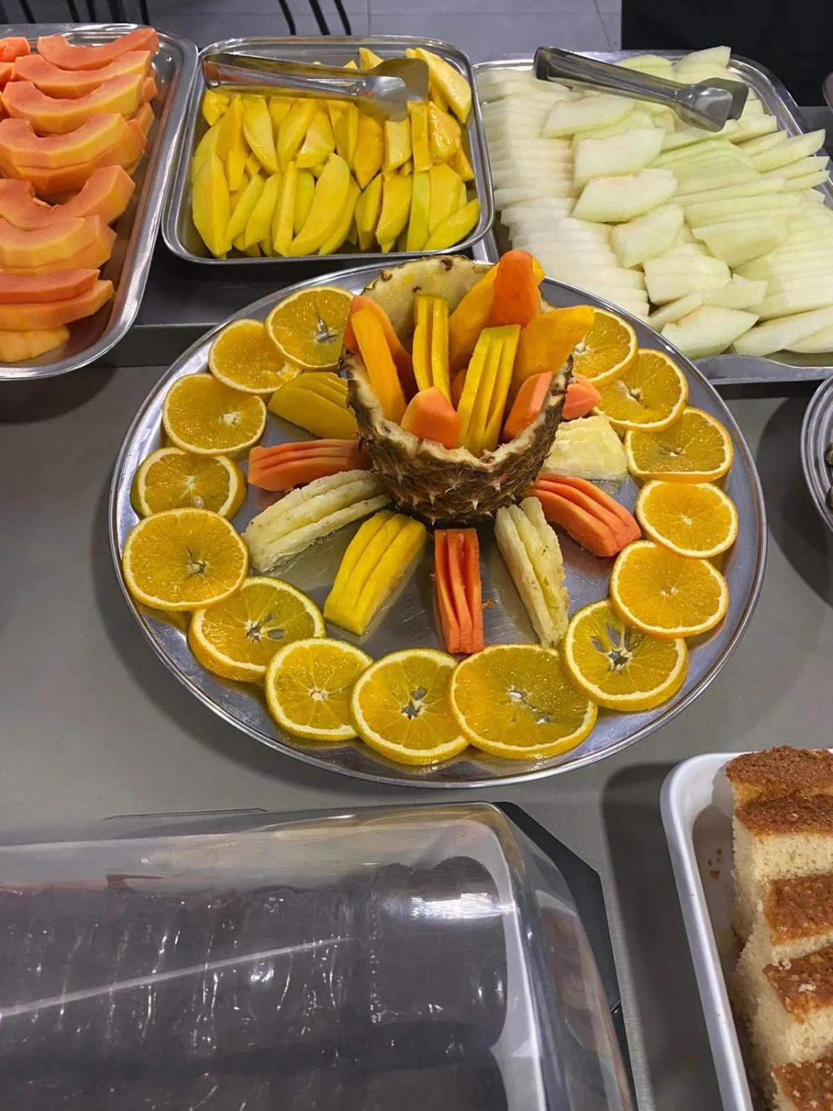 Buffet breakfast in Hotel PrimeInn