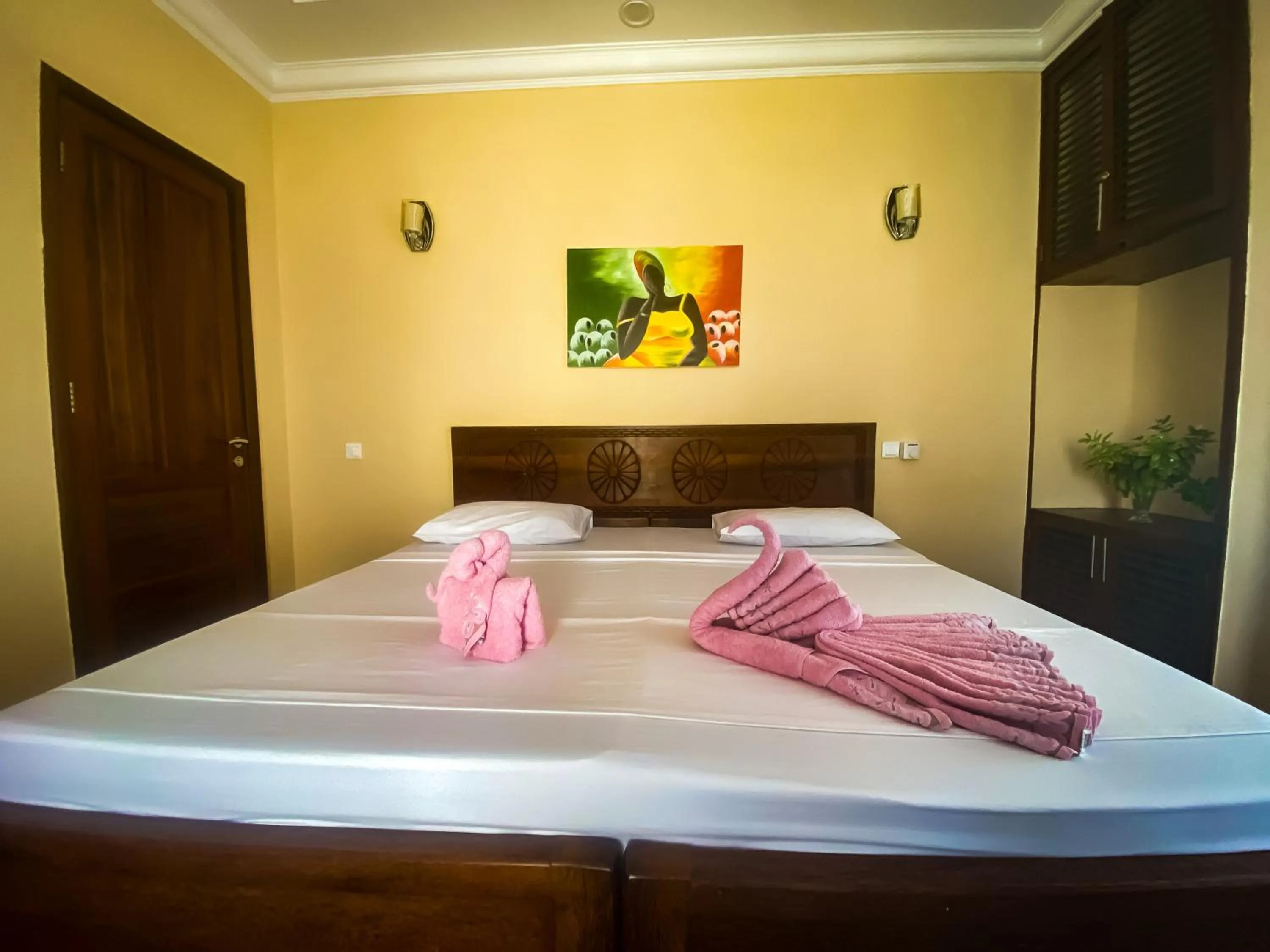 Bed in Mambo Paradise