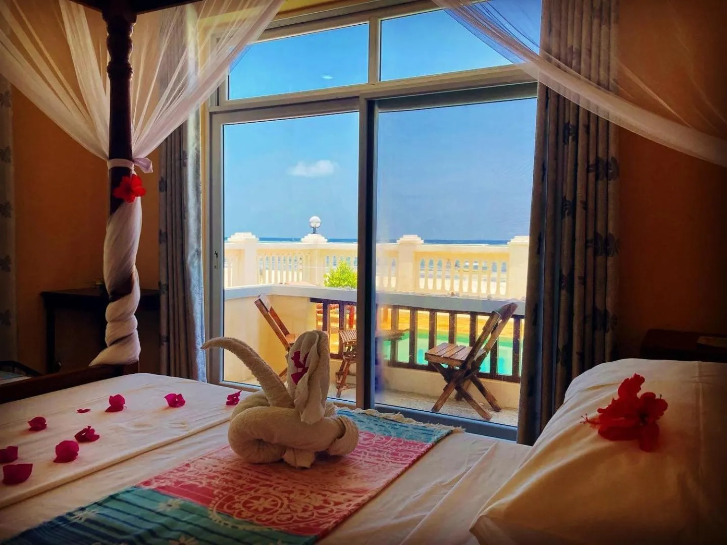 Bed in Mambo Paradise