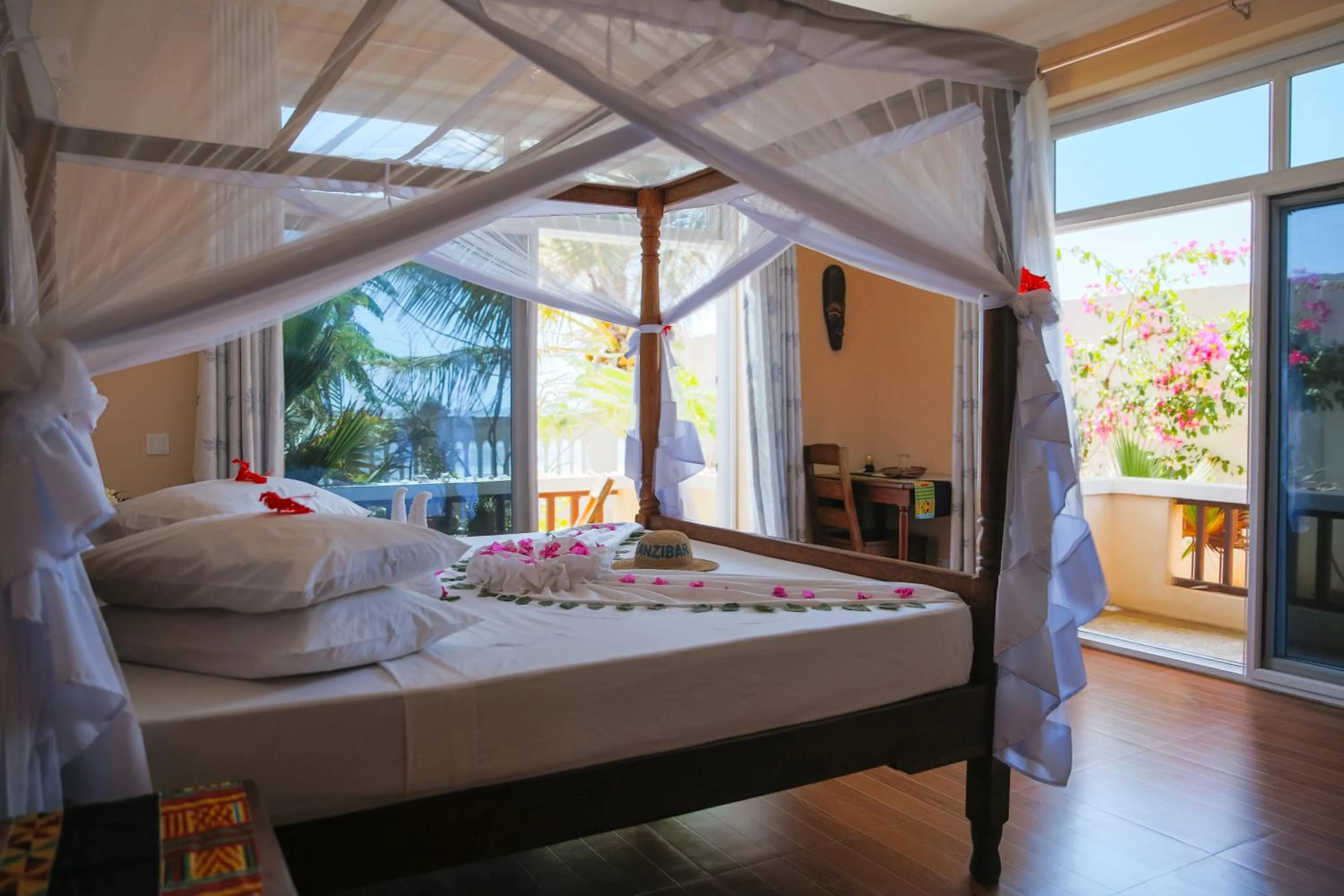 Bed in Mambo Paradise