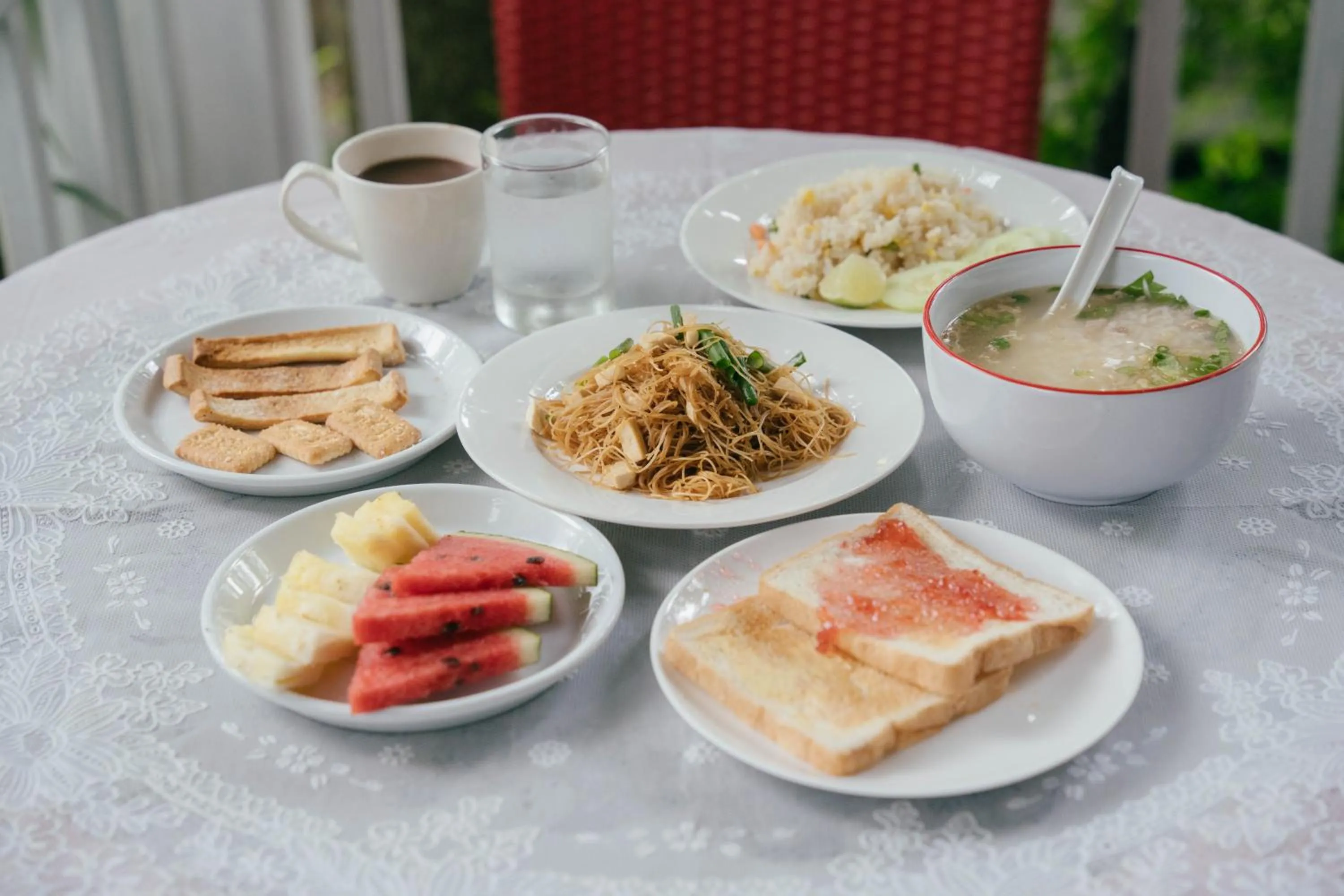 Breakfast in The Target Hotel chaingrai