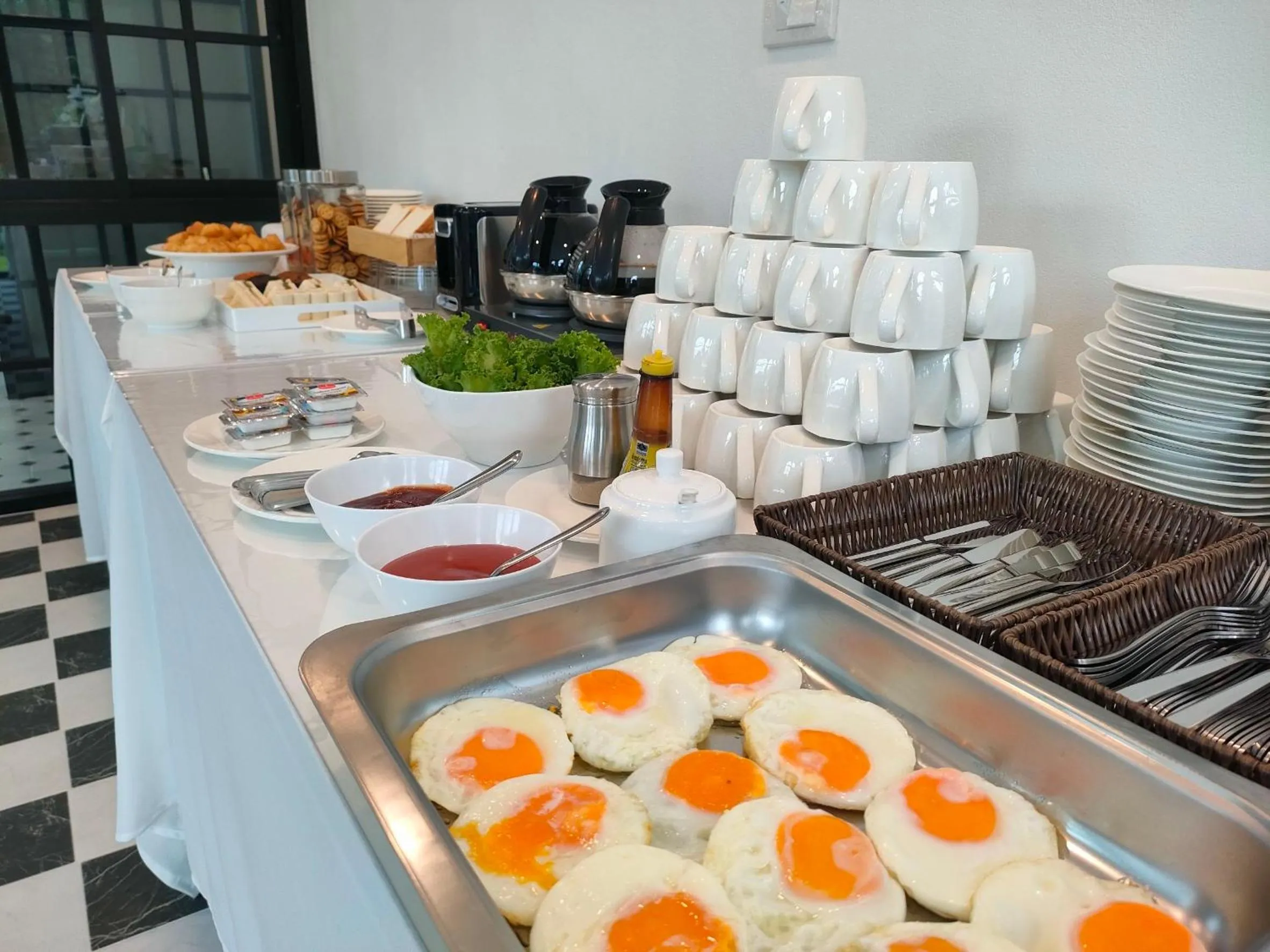 Breakfast in The Target Hotel chaingrai