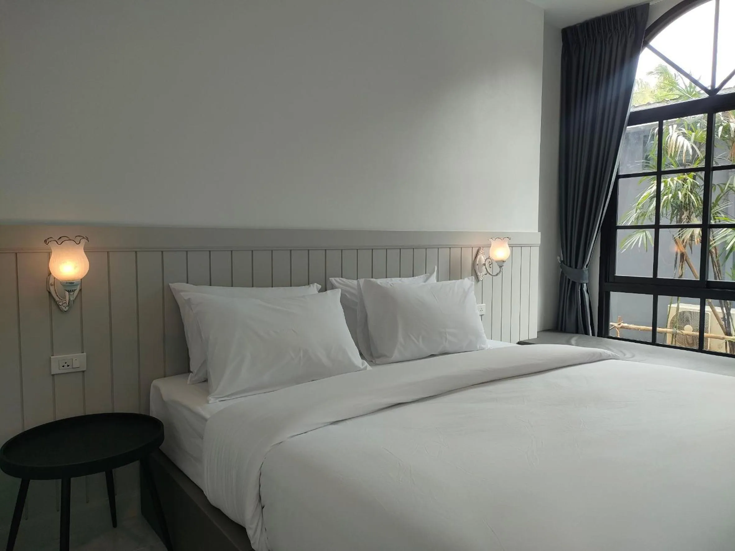 Bed in The Target Hotel chaingrai