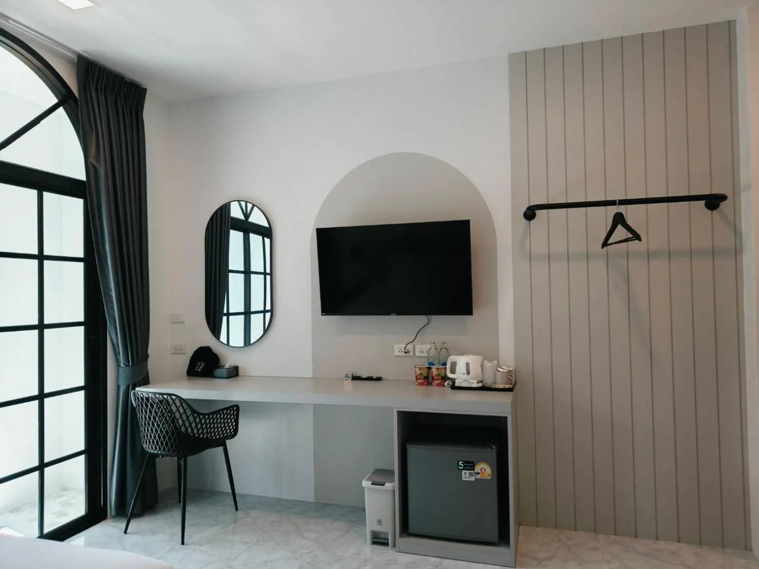 TV and multimedia in The Target Hotel chaingrai