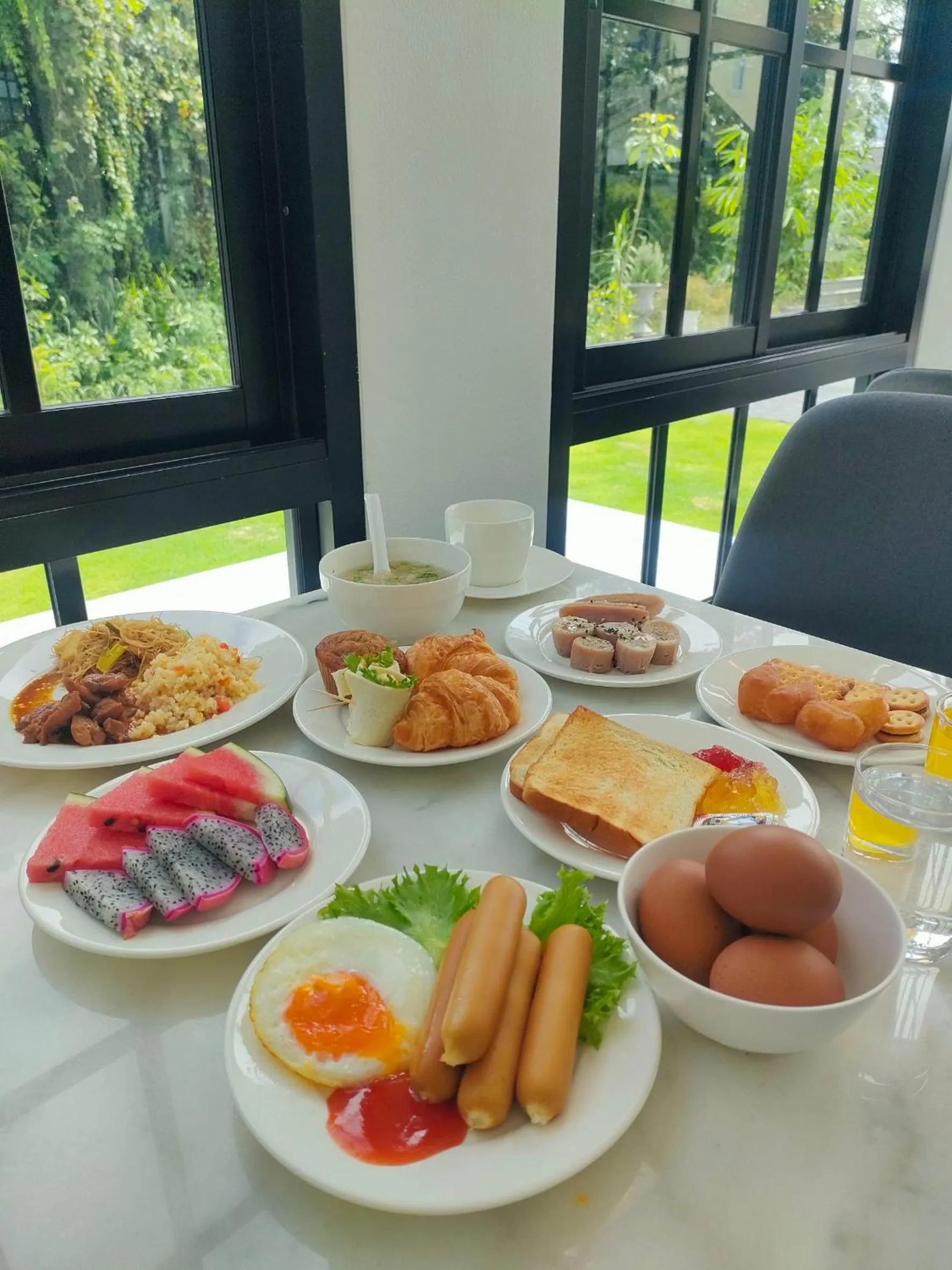 Breakfast in The Target Hotel chaingrai