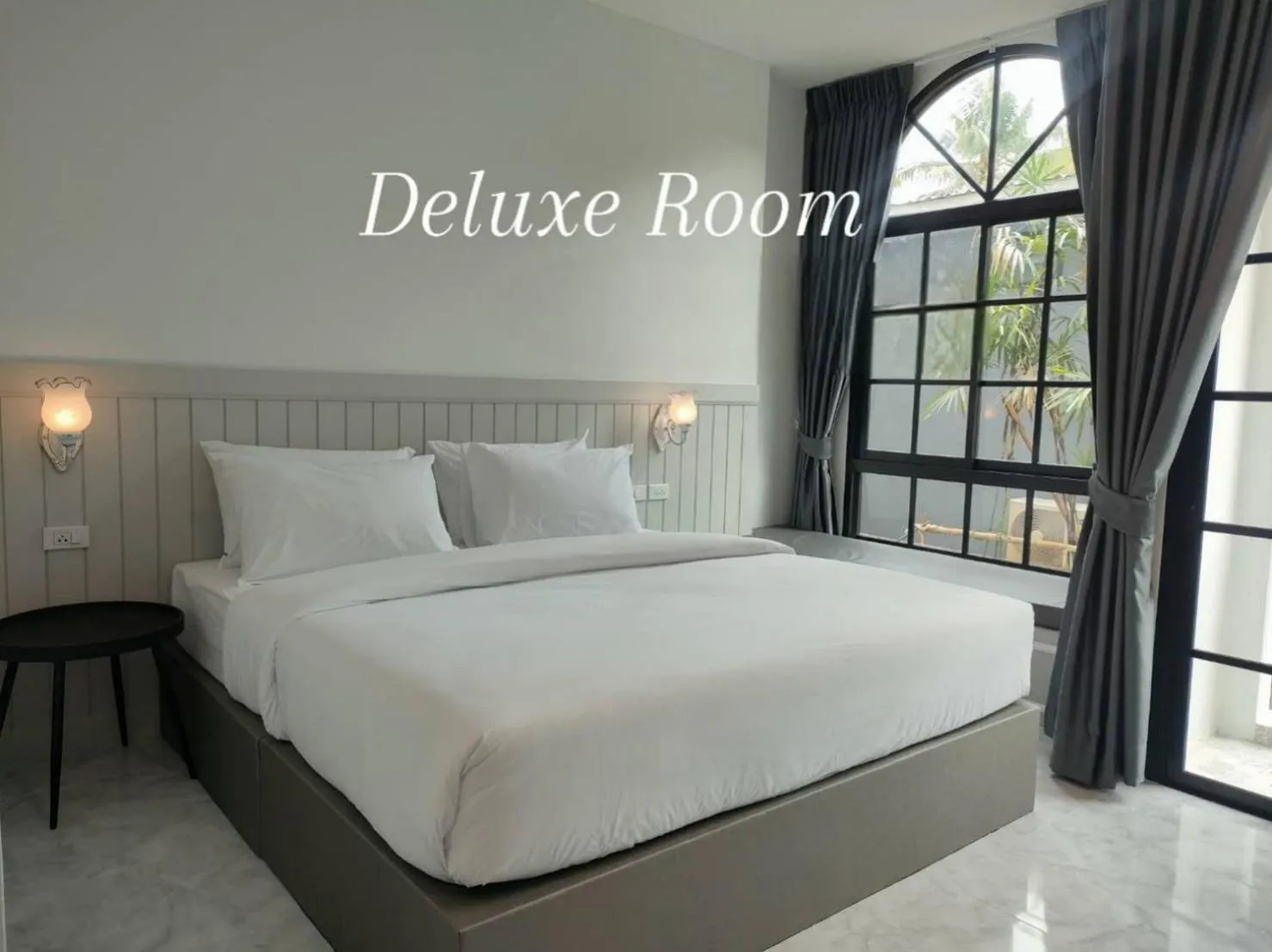 Bed in The Target Hotel chaingrai