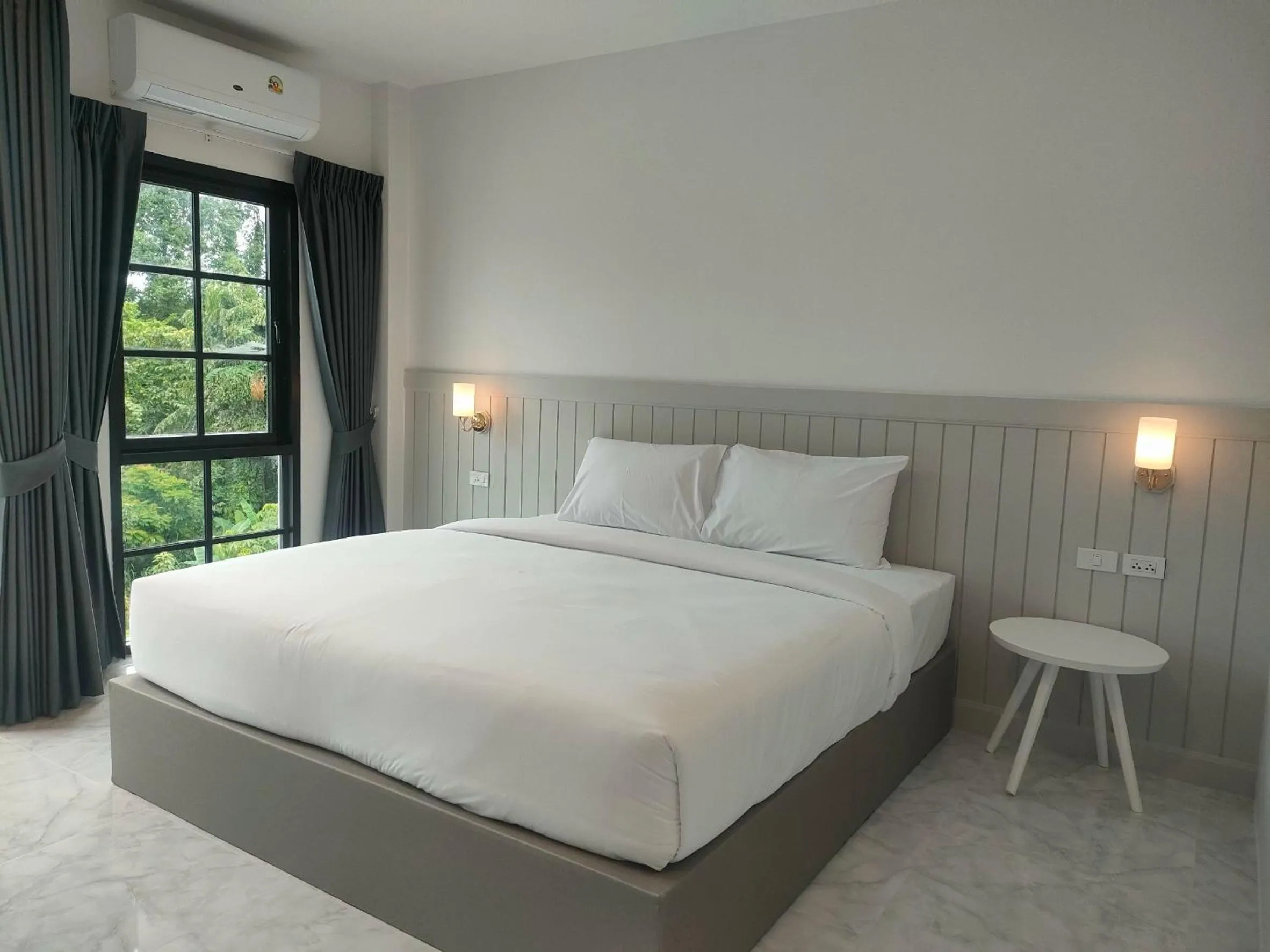 Bed in The Target Hotel chaingrai