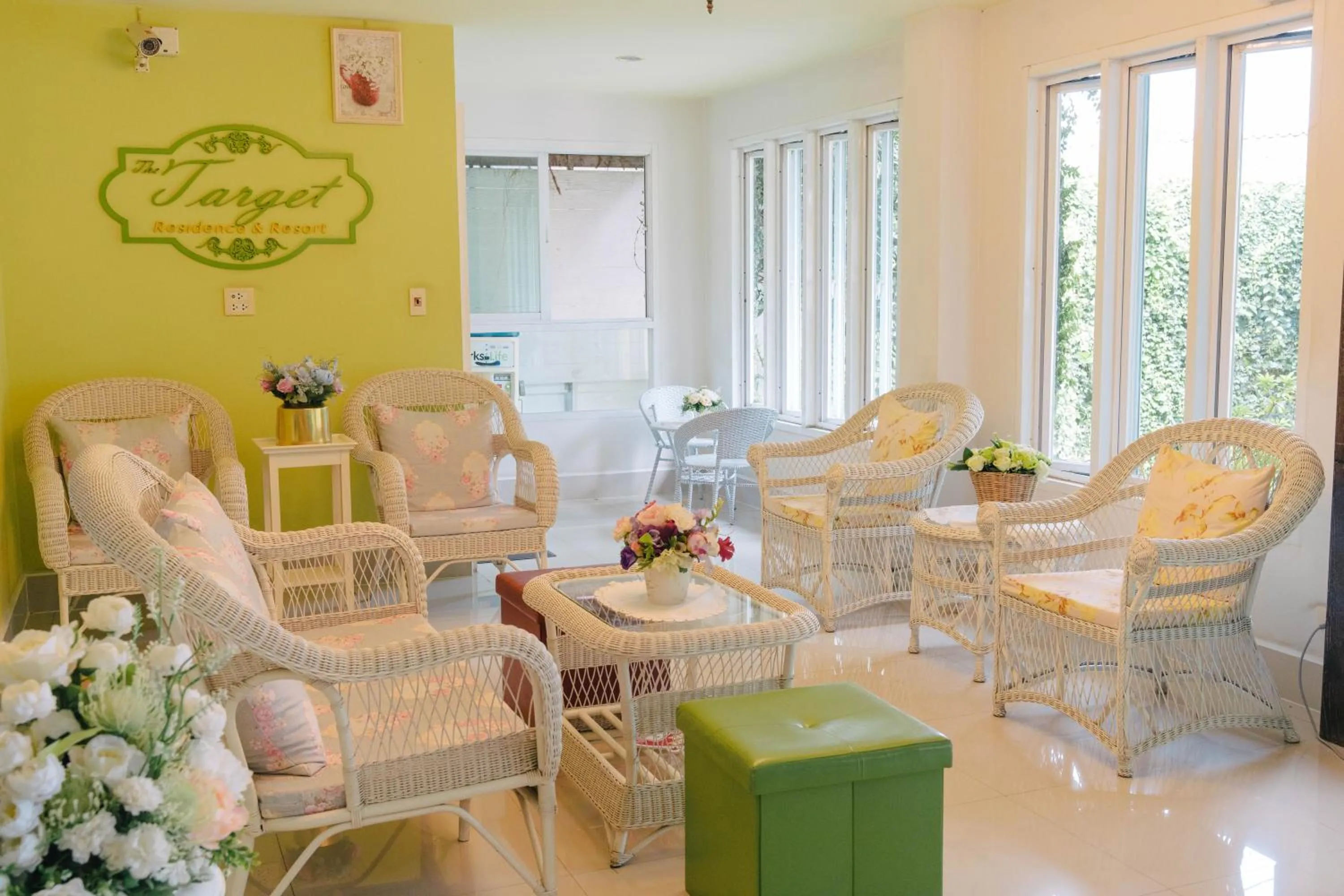 Lobby or reception in The Target Hotel chaingrai