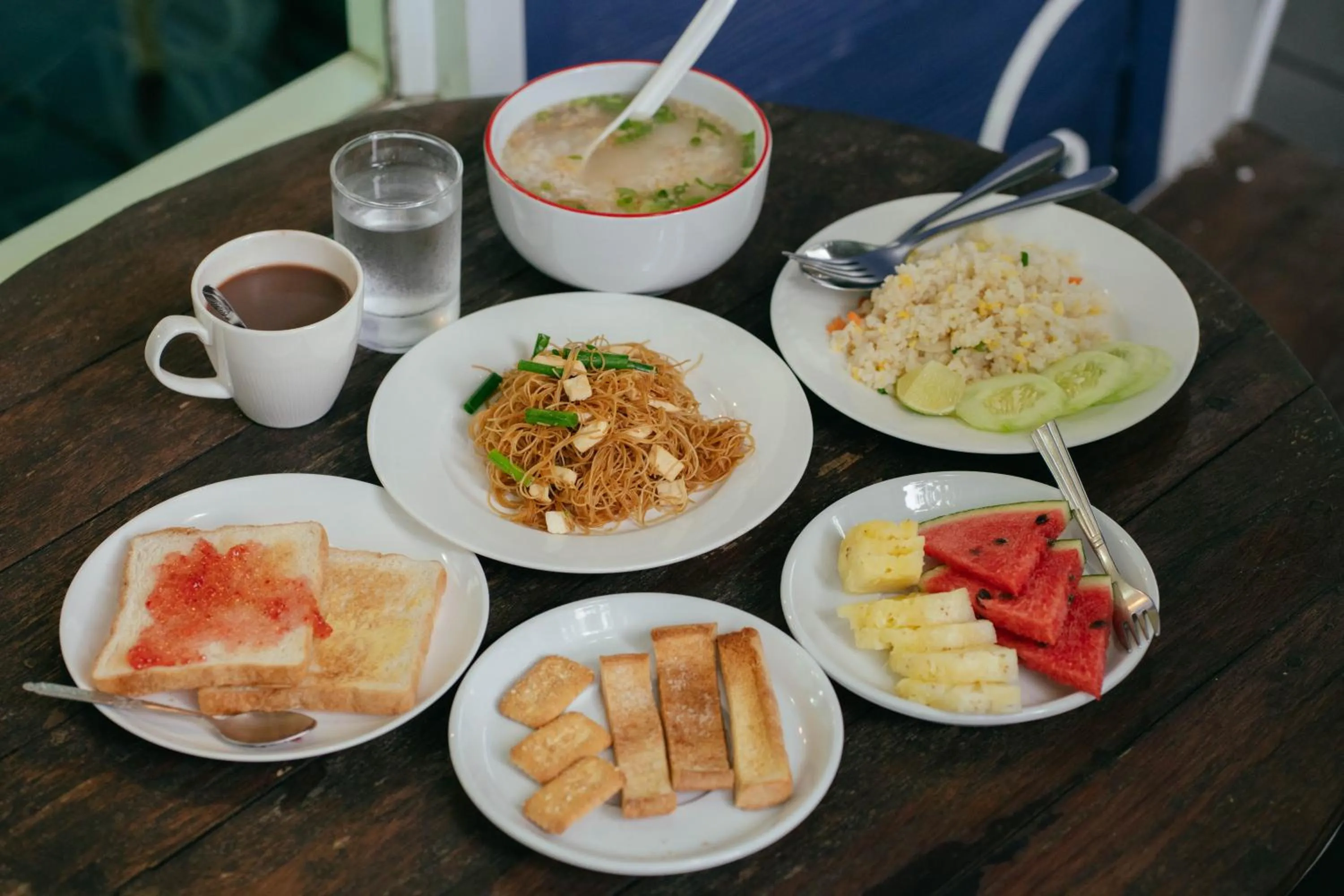Breakfast in The Target Hotel chaingrai