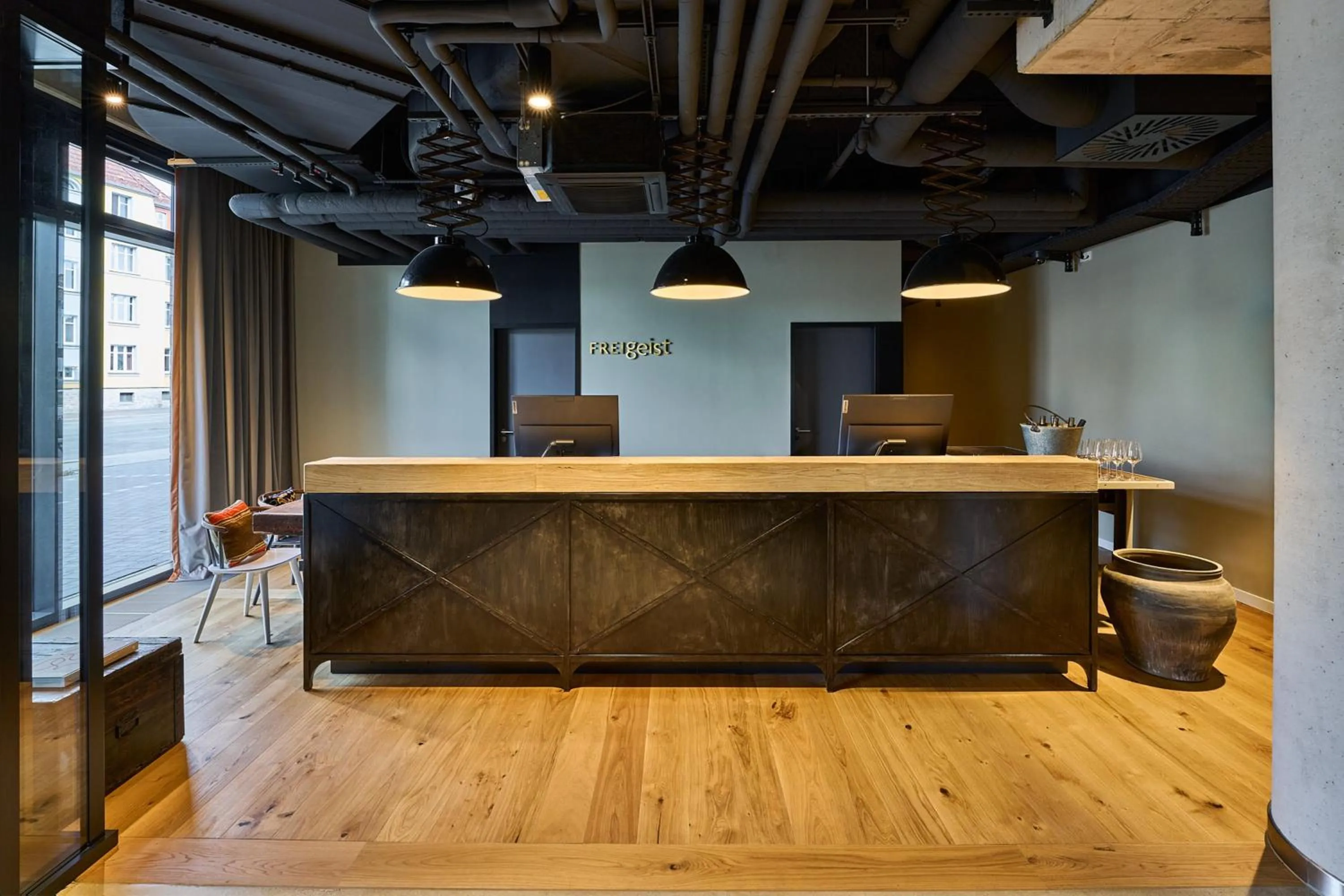 Lobby or reception in FREIgeist Göttingen Nordstadt, A Member of Design Hotels