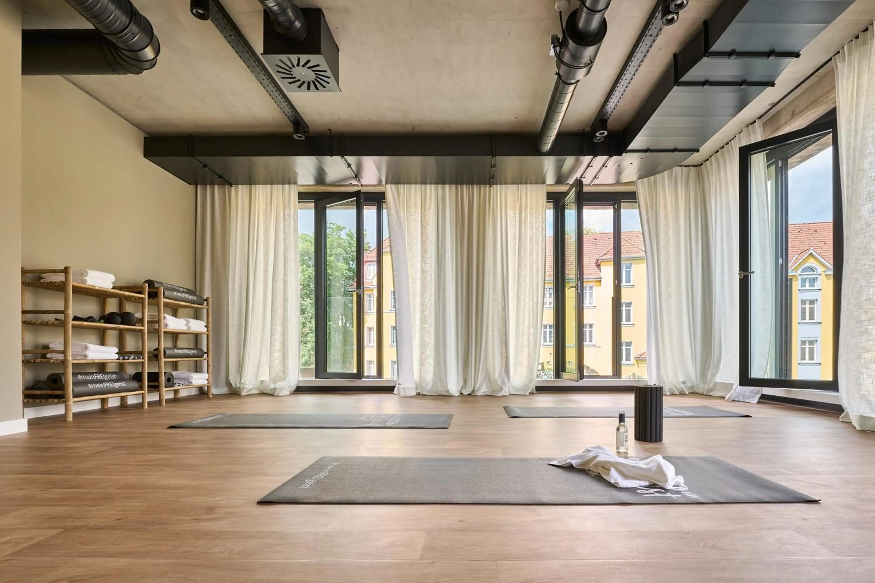 Fitness centre/facilities in FREIgeist Göttingen Nordstadt, A Member of Design Hotels