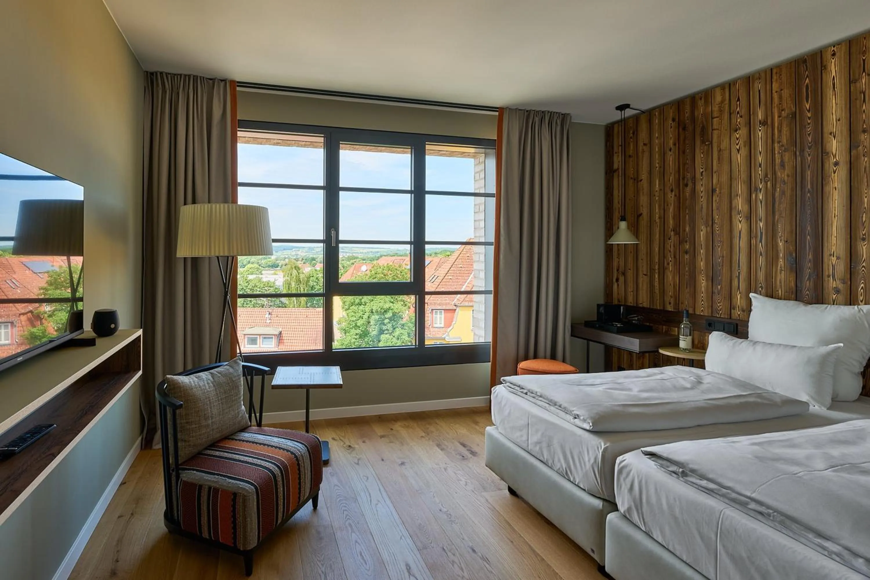 Photo of the whole room, Bed in FREIgeist Göttingen Nordstadt, A Member of Design Hotels