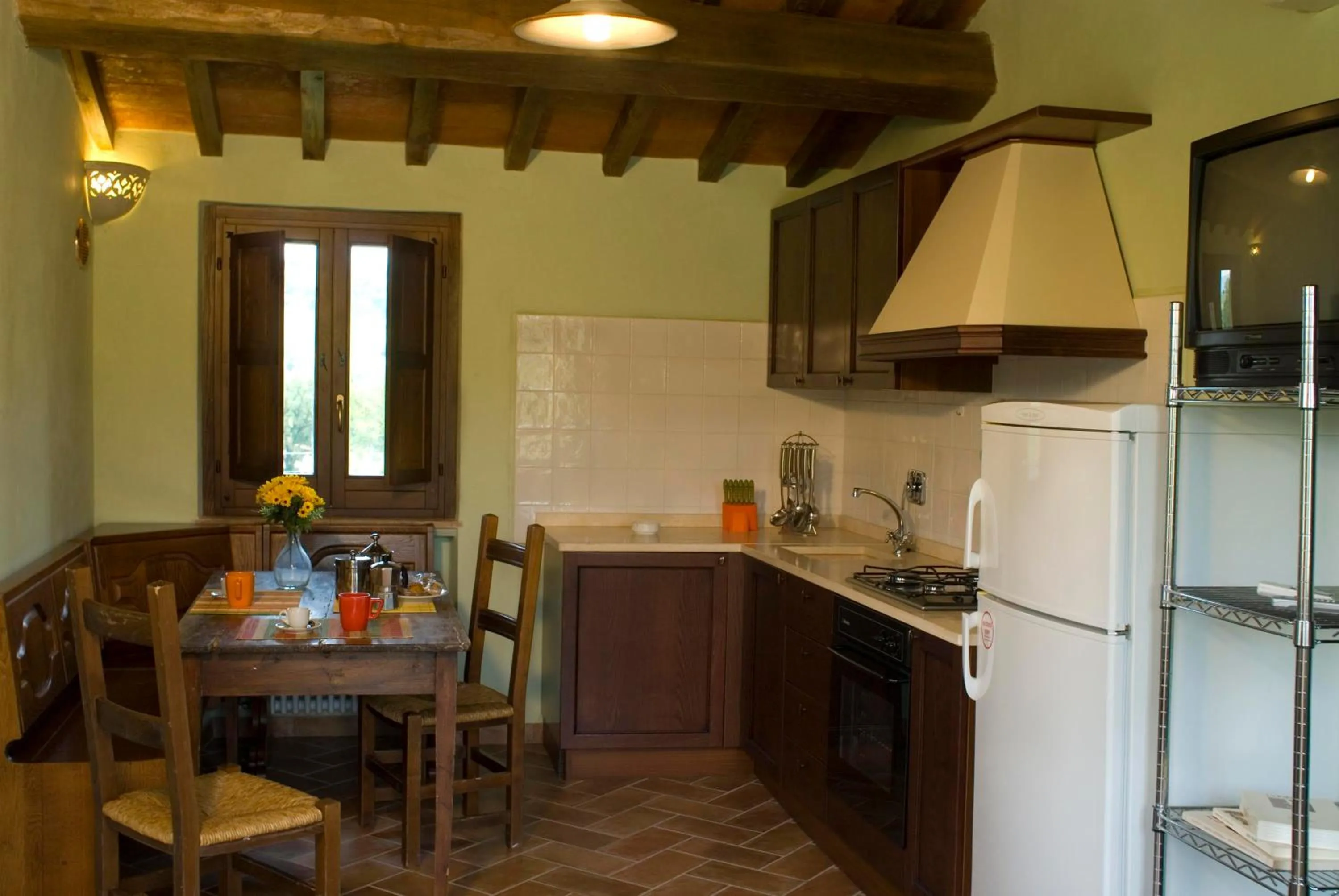 Dining area in Borgo Le Capannelle