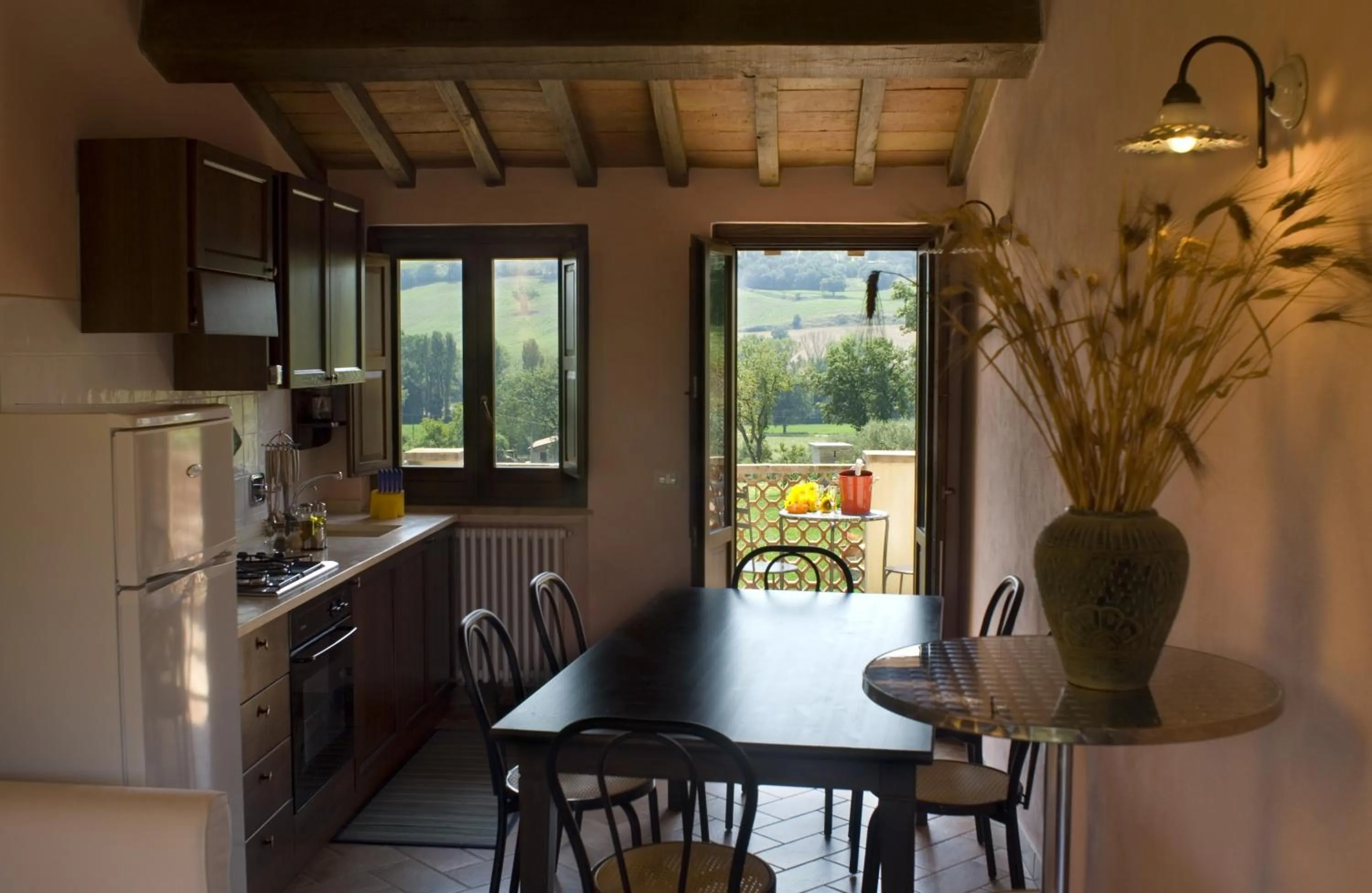 Kitchen or kitchenette in Borgo Le Capannelle