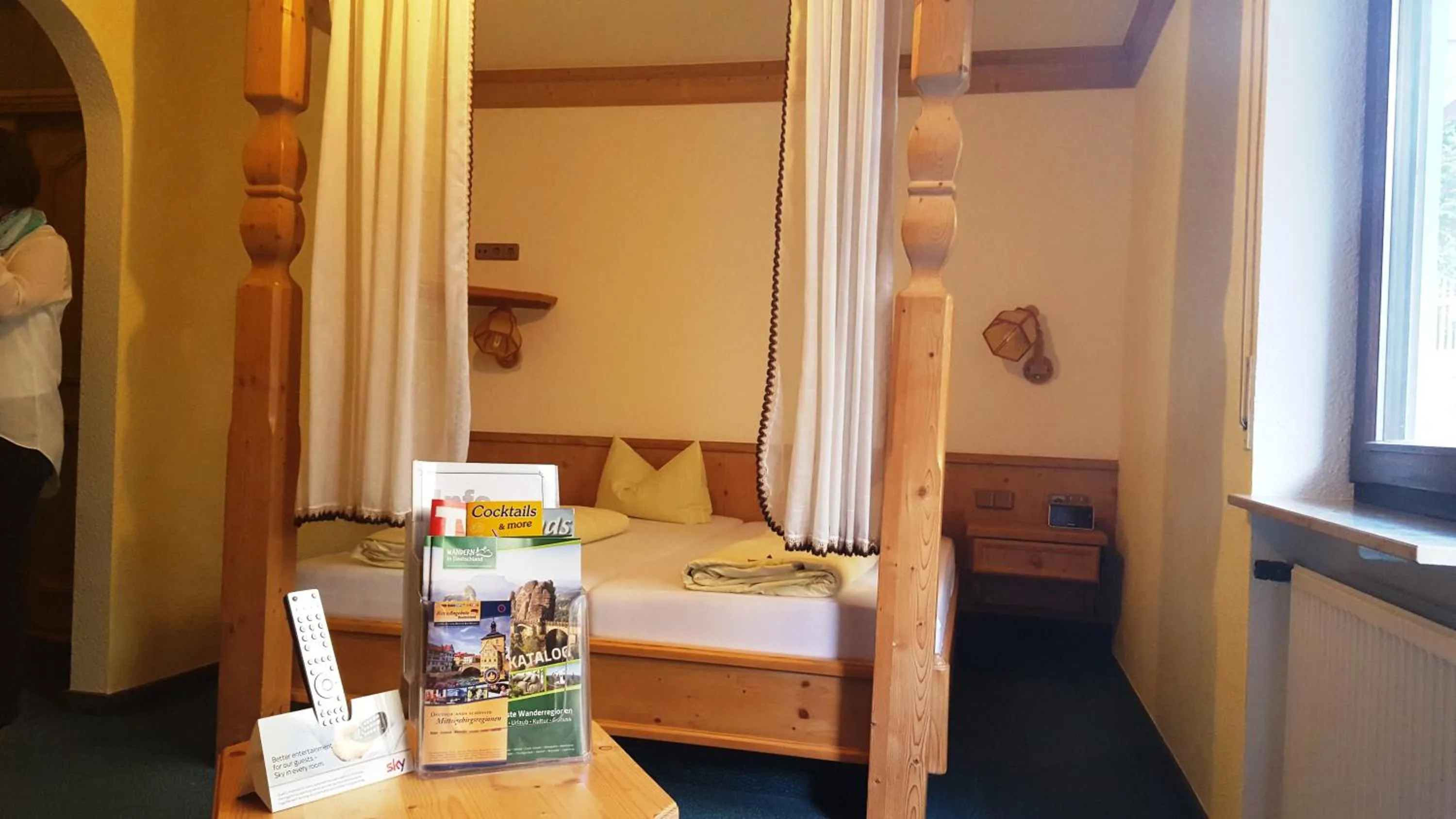 Bed in Meister BÄR HOTEL Bayreuth