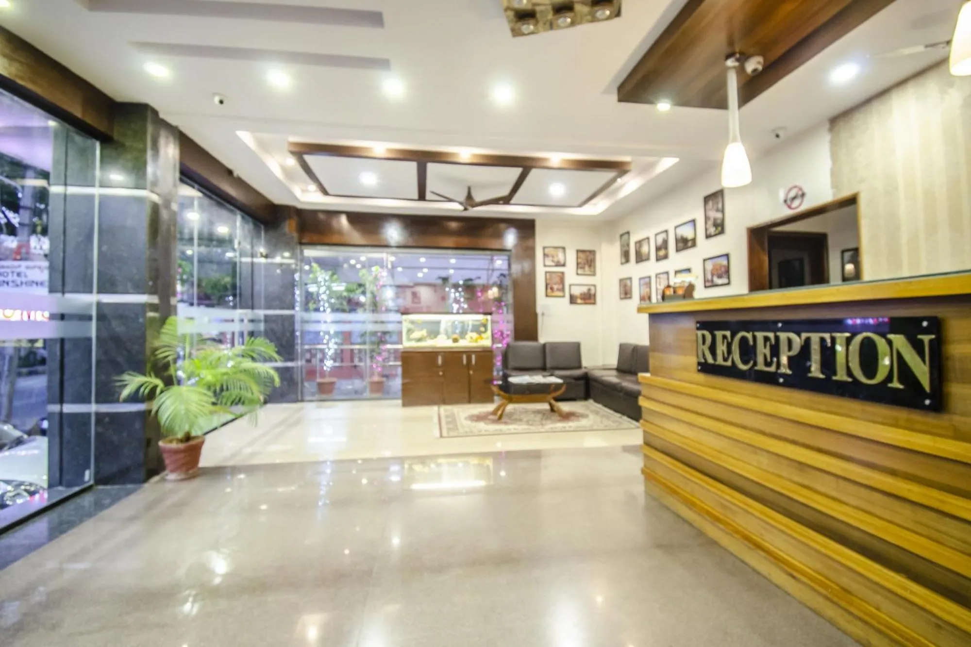 Lobby or reception in Hotel Sunshine