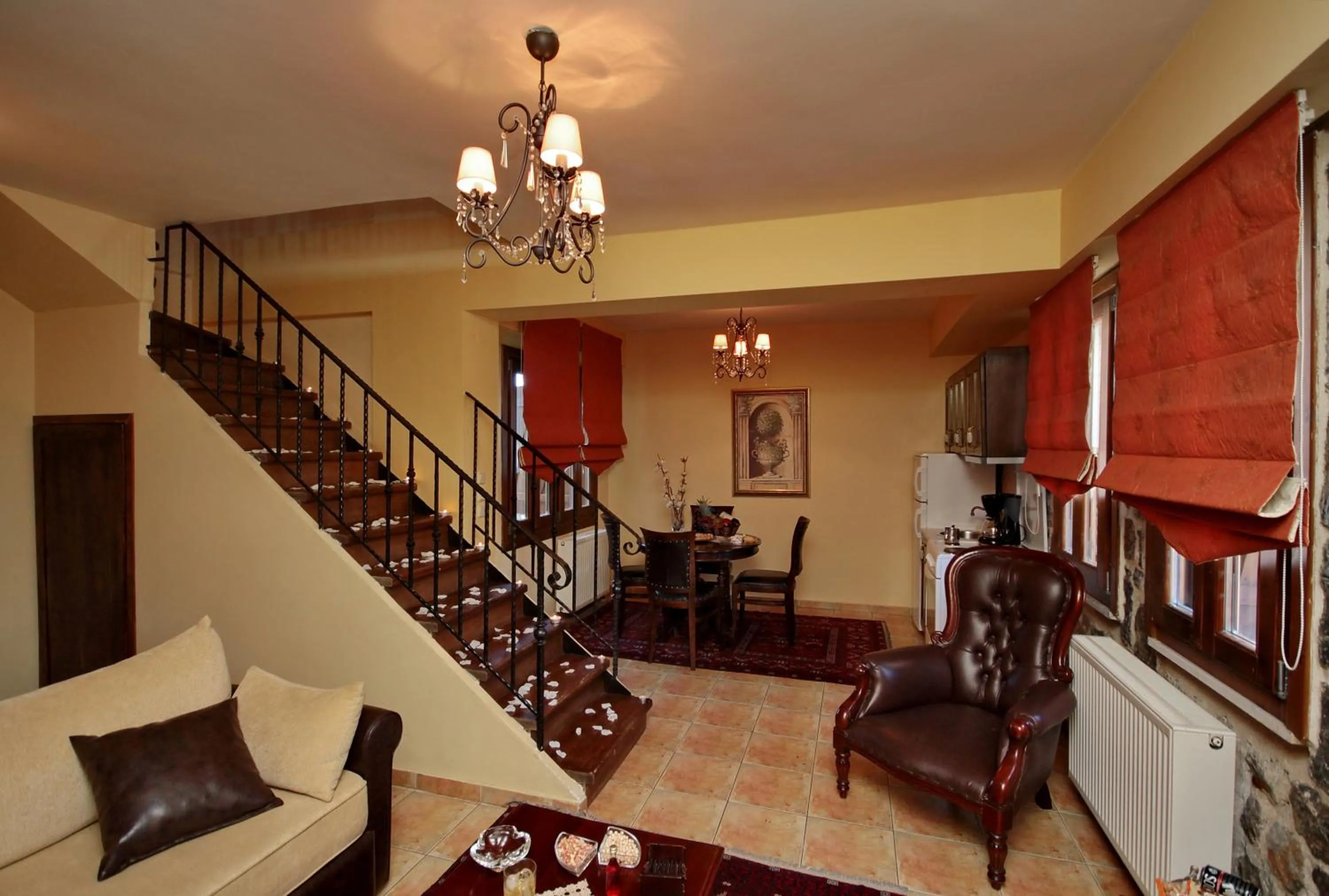 Living room in Menalia Villas & Suites ΚΤΗΜΑ ΚΟΥΜΠΟΥΡΗ