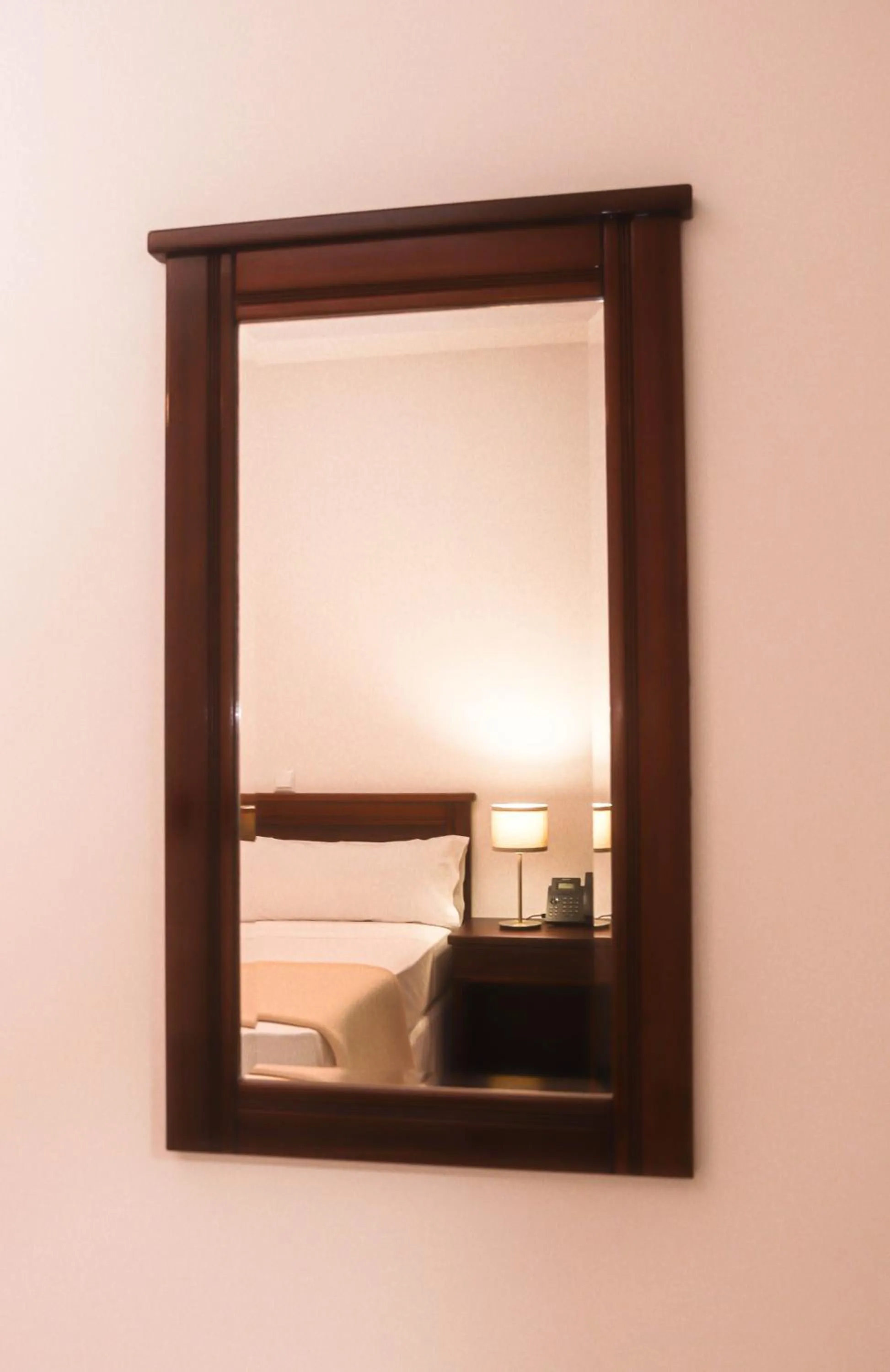 Bed in Hotel Central Santa Maria