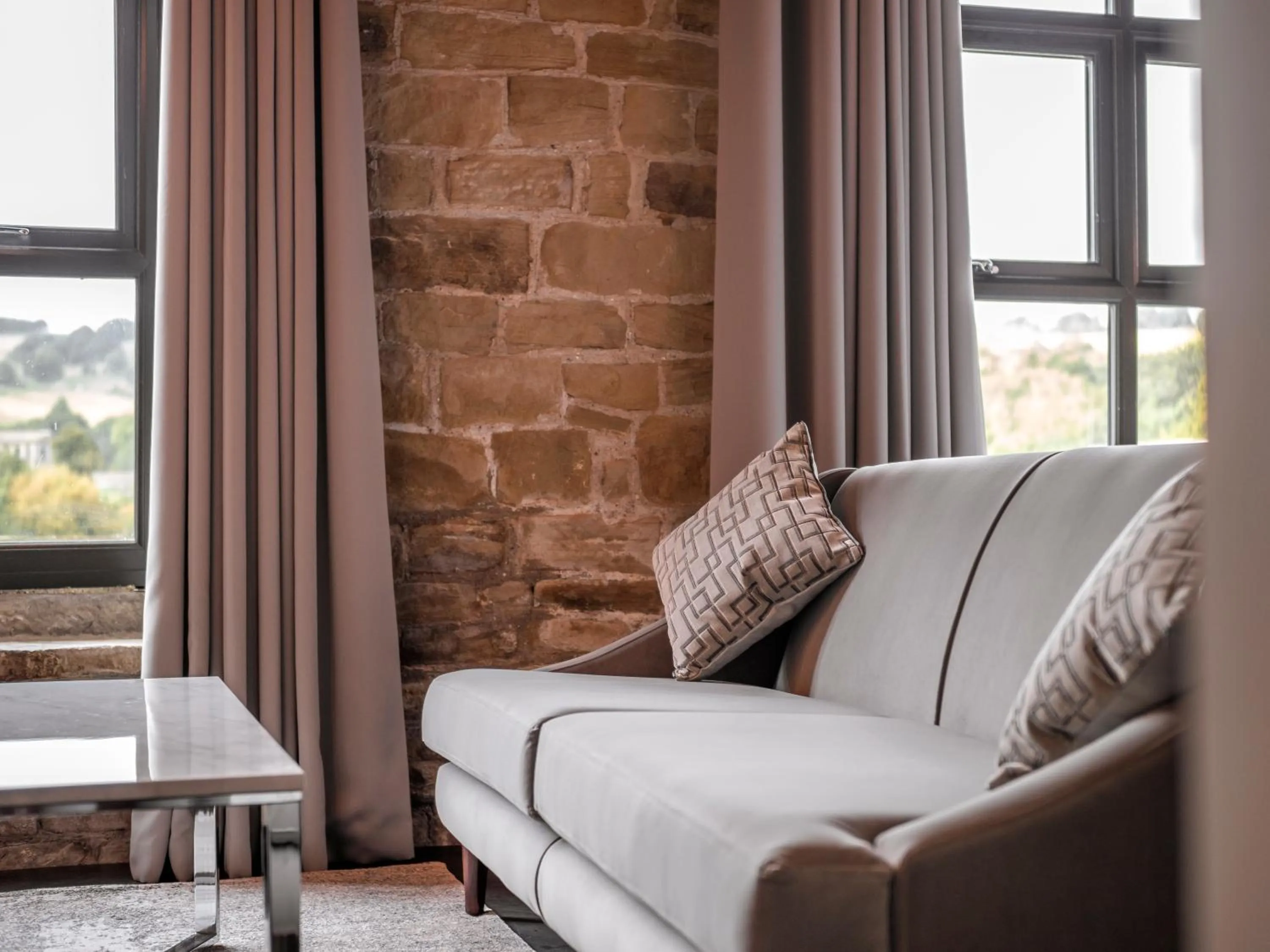 Living room in Bowers Mill Aparthotel