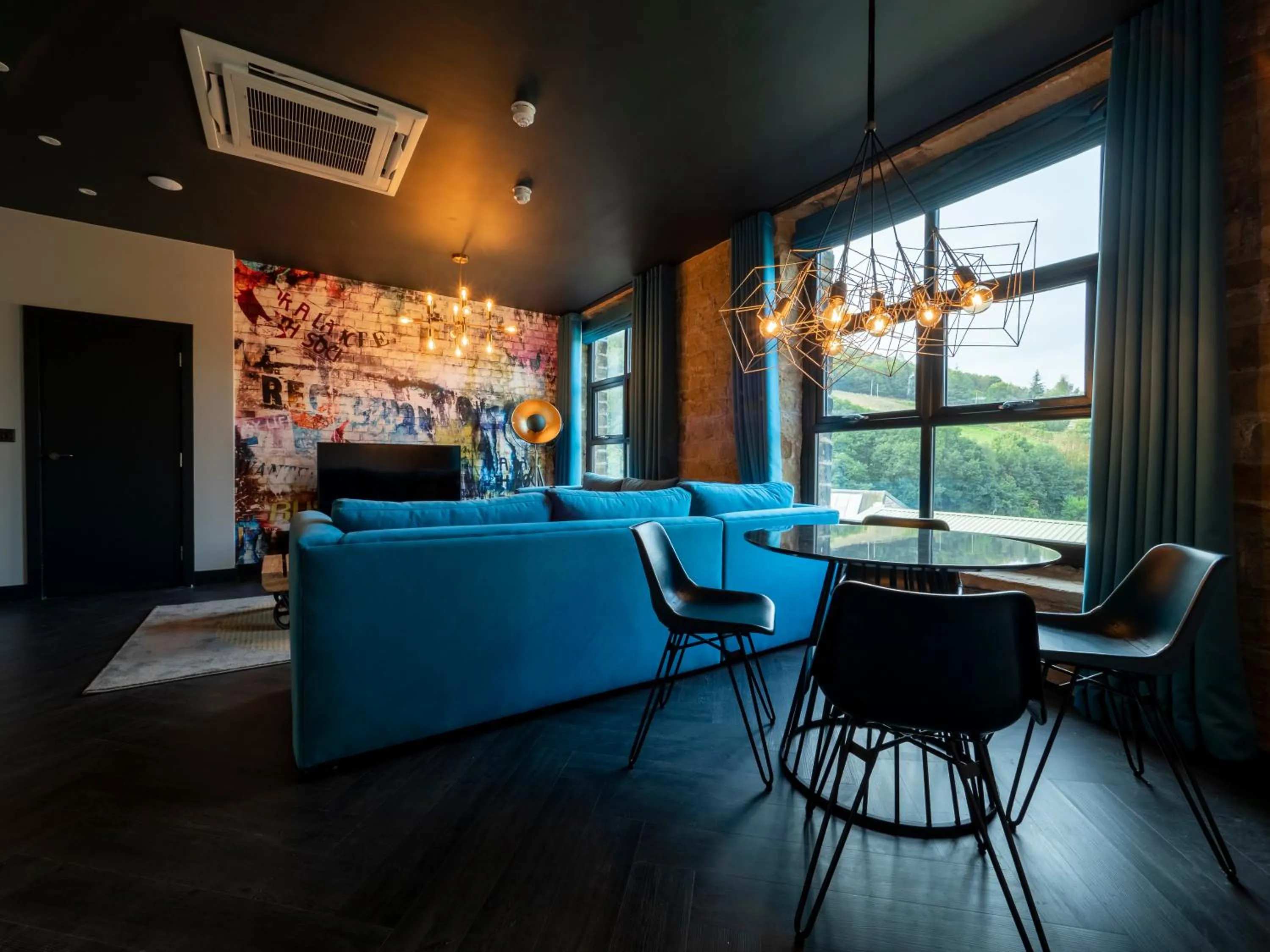 Living room in Bowers Mill Aparthotel